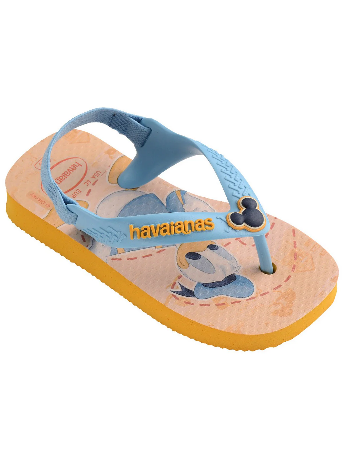 HAVAIANAS Infradito Bambini e ragazzi Hav. Baby disney classic II 4137007.1740 Giallo - Image 5
