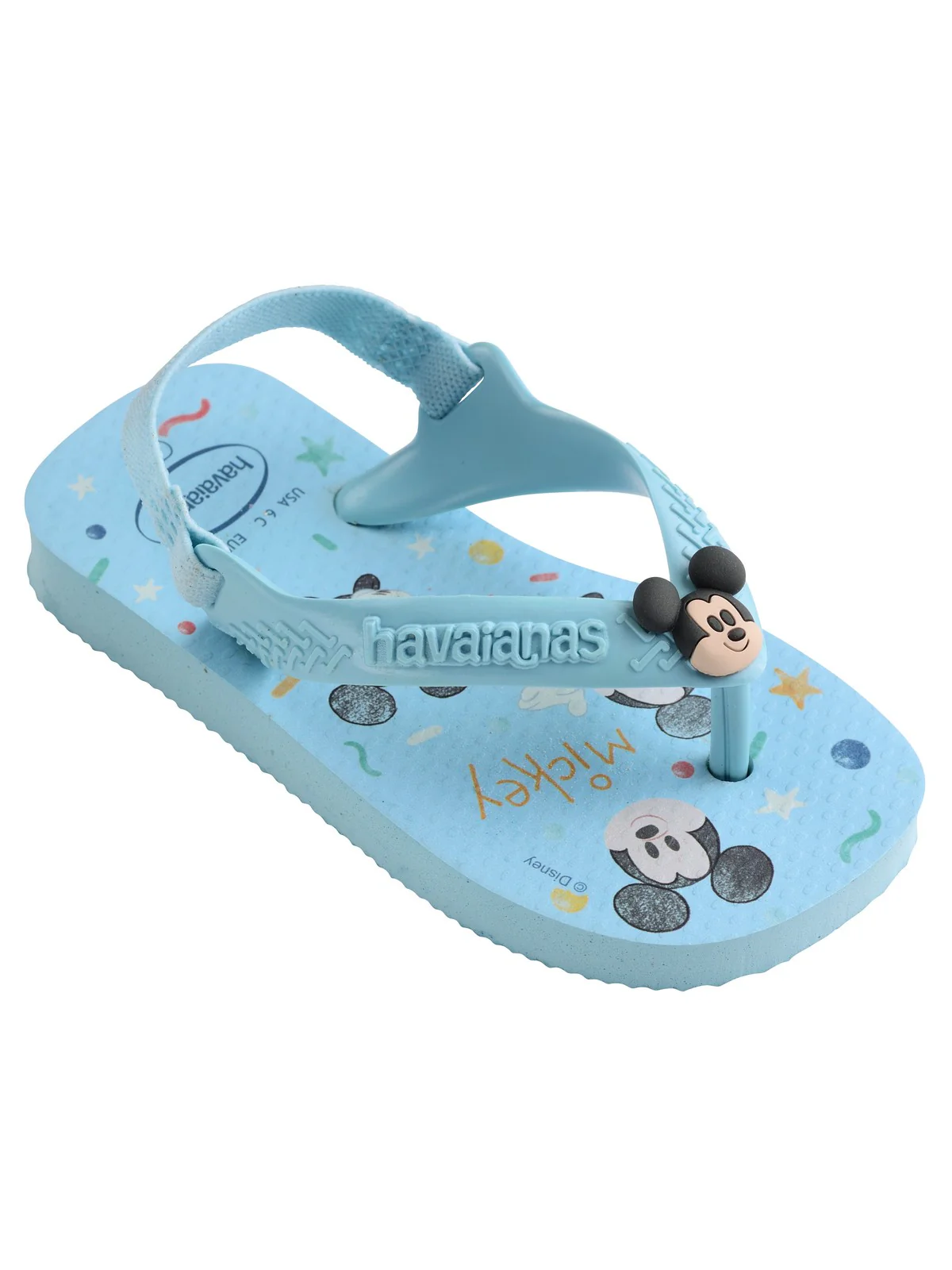 HAVAIANAS Infradito Bambini e ragazzi Hav. Baby disney classic II 4137007.2404 Blu - Image 2