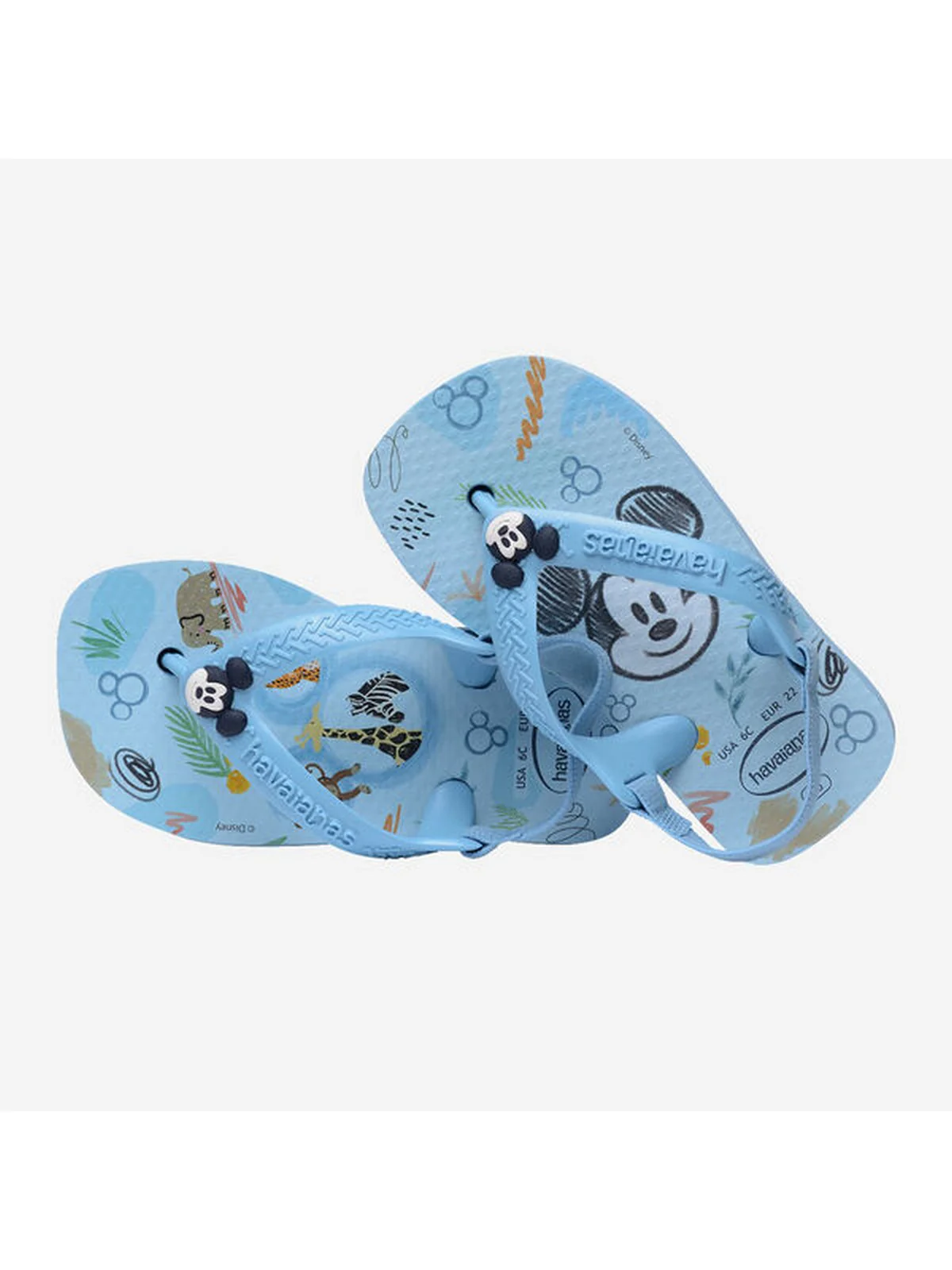 HAVAIANAS Infradito Bambini e ragazzi Hav. Baby Disney Classics II 4137007.1056 Blu - Image 2