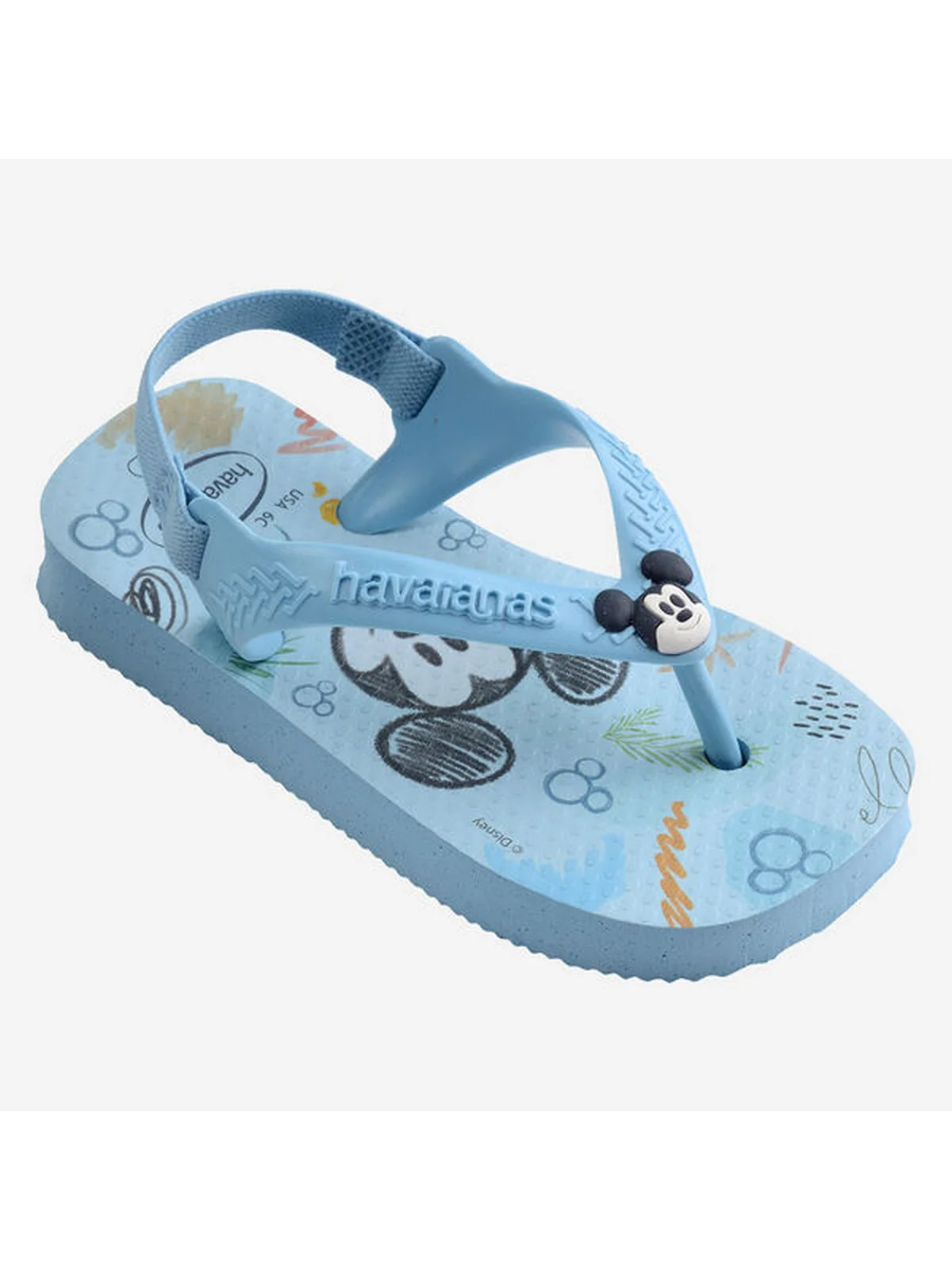 HAVAIANAS Infradito Bambini e ragazzi Hav. Baby Disney Classics II 4137007.1056 Blu - Image 4