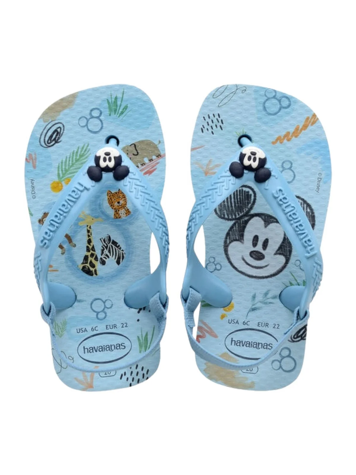 HAVAIANAS Infradito Bambini e ragazzi Hav. Baby Disney Classics II 4137007.1056 Blu - Image 5