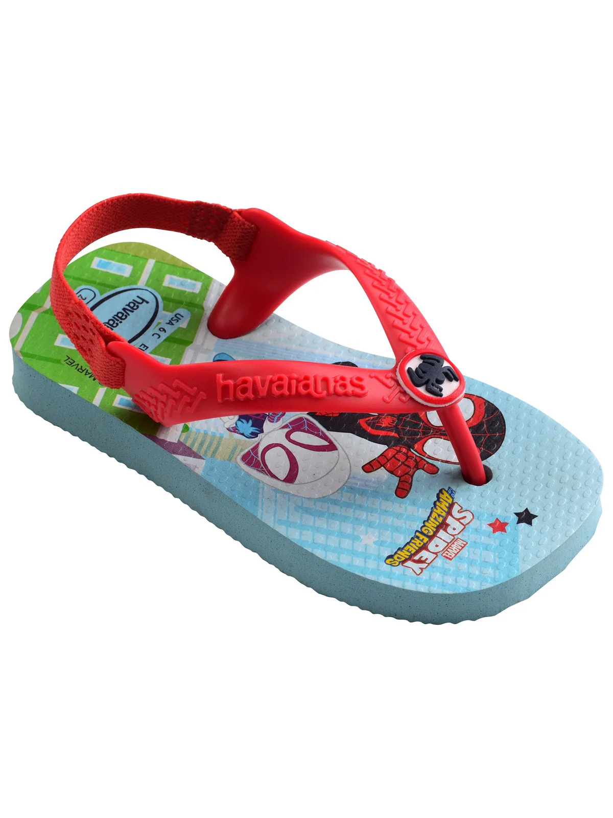 HAVAIANAS Infradito Bambini e ragazzi Hav. Baby marvel 4147132.0145 Blu - Image 2