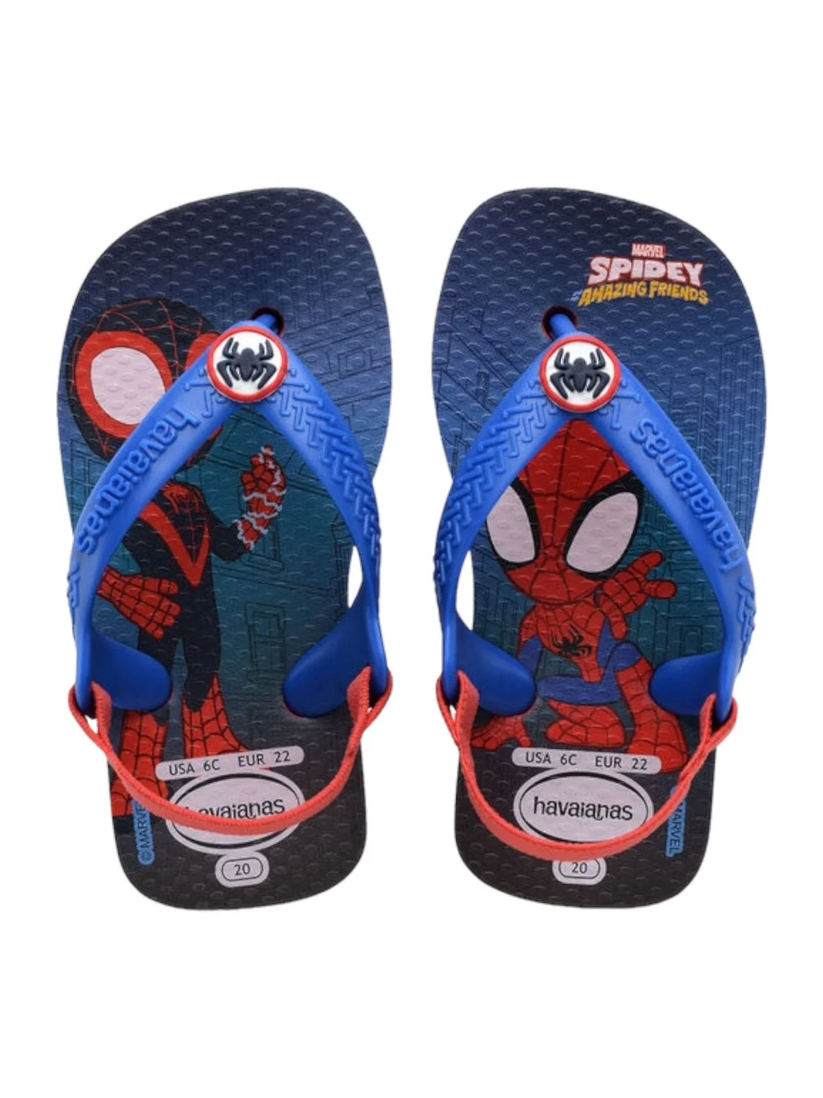 HAVAIANAS Infradito Bambini e ragazzi Hav. Baby marvel 4147132.2090 Rosso - Image 5