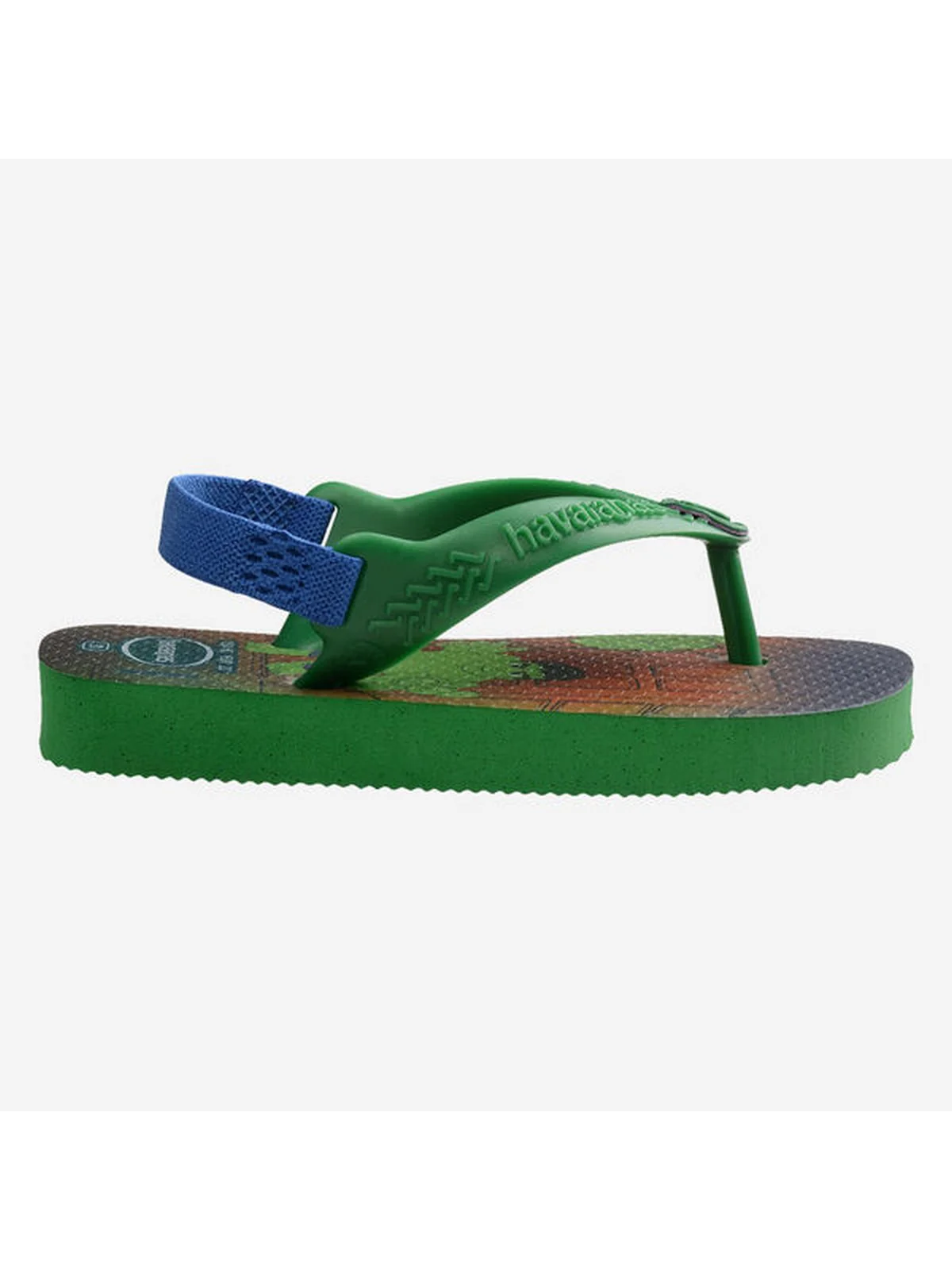 HAVAIANAS Infradito Bambini e ragazzi Hav. Baby marvel 4147132.2703 Verde - Image 3