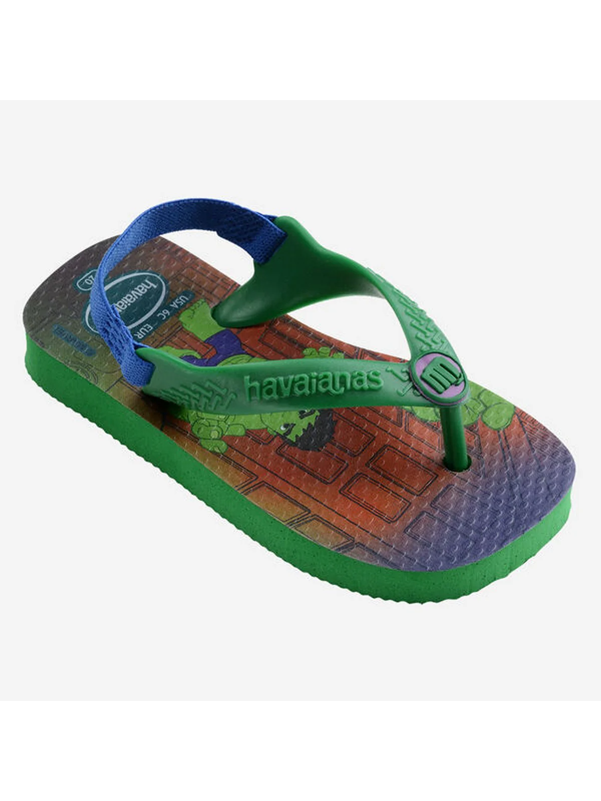 HAVAIANAS Infradito Bambini e ragazzi Hav. Baby marvel 4147132.2703 Verde - Image 4