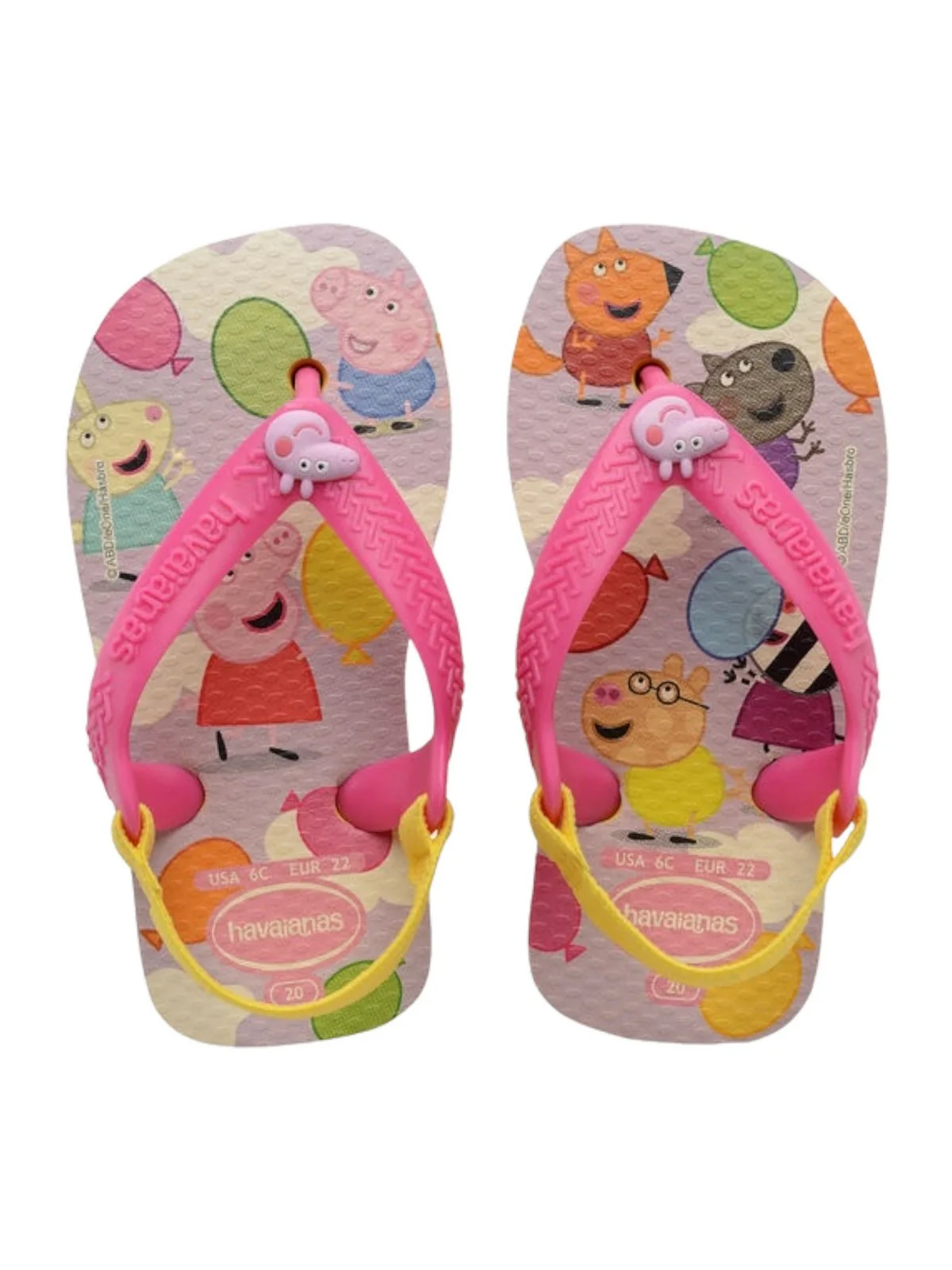 HAVAIANAS Infradito Bambini e ragazzi Hav. baby peppa pig 4145980.2197 Giallo - Image 4
