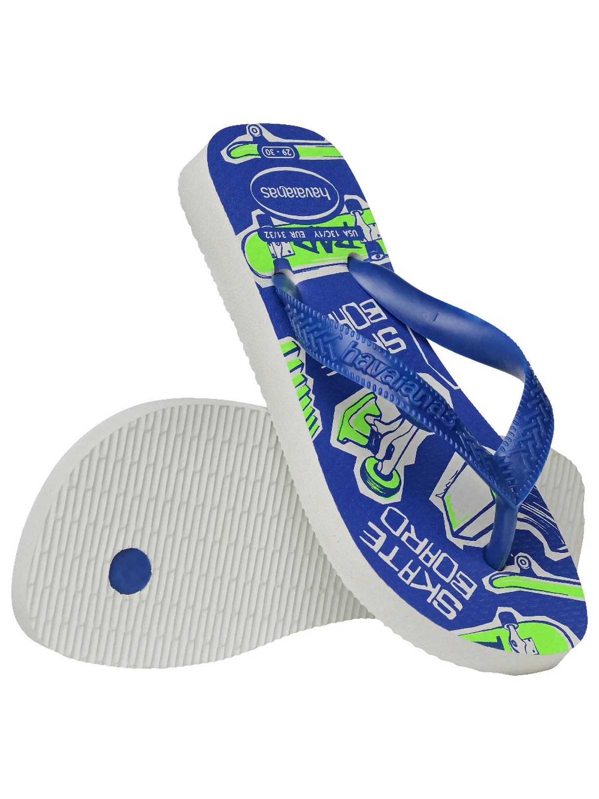 HAVAIANAS Infradito Bambini e ragazzi Hav. Kids athletic 4127273.2833 Bianco - Image 2