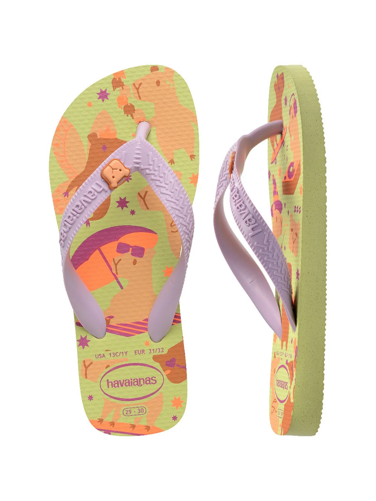 HAVAIANAS Infradito Bambini e ragazzi Hav. Kids Fantasy 4103405.9307 Verde - Image 5