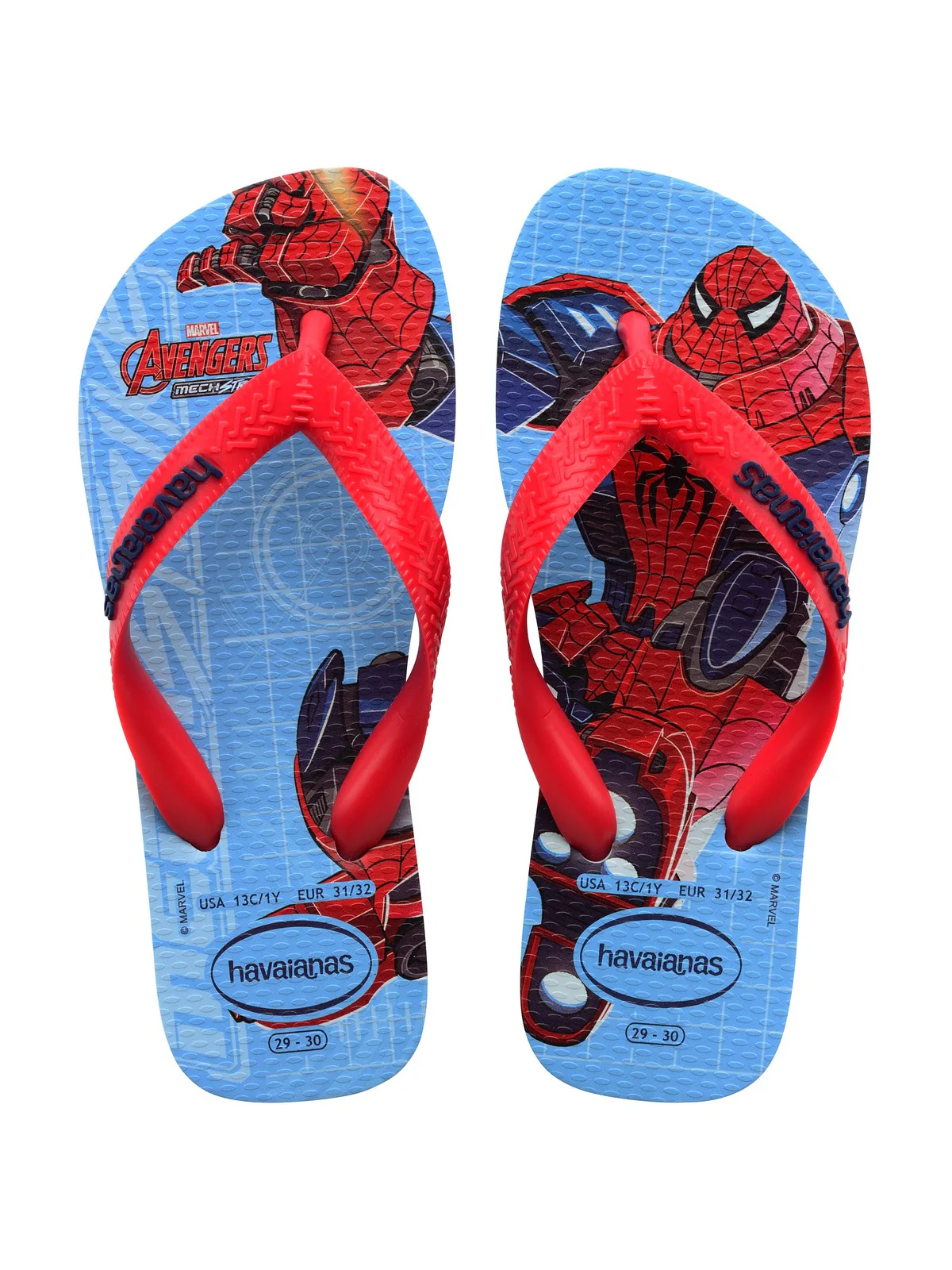 HAVAIANAS Infradito Bambini e ragazzi Hav. Kids Marvel II 4148300.2404 Blu - Image 6