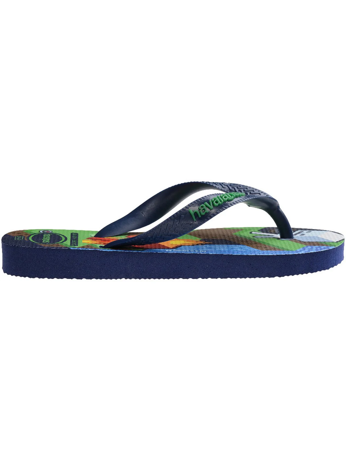 HAVAIANAS Infradito Bambini e ragazzi Hav. Kids minecraft 4145125.0555 Blu - Image 6