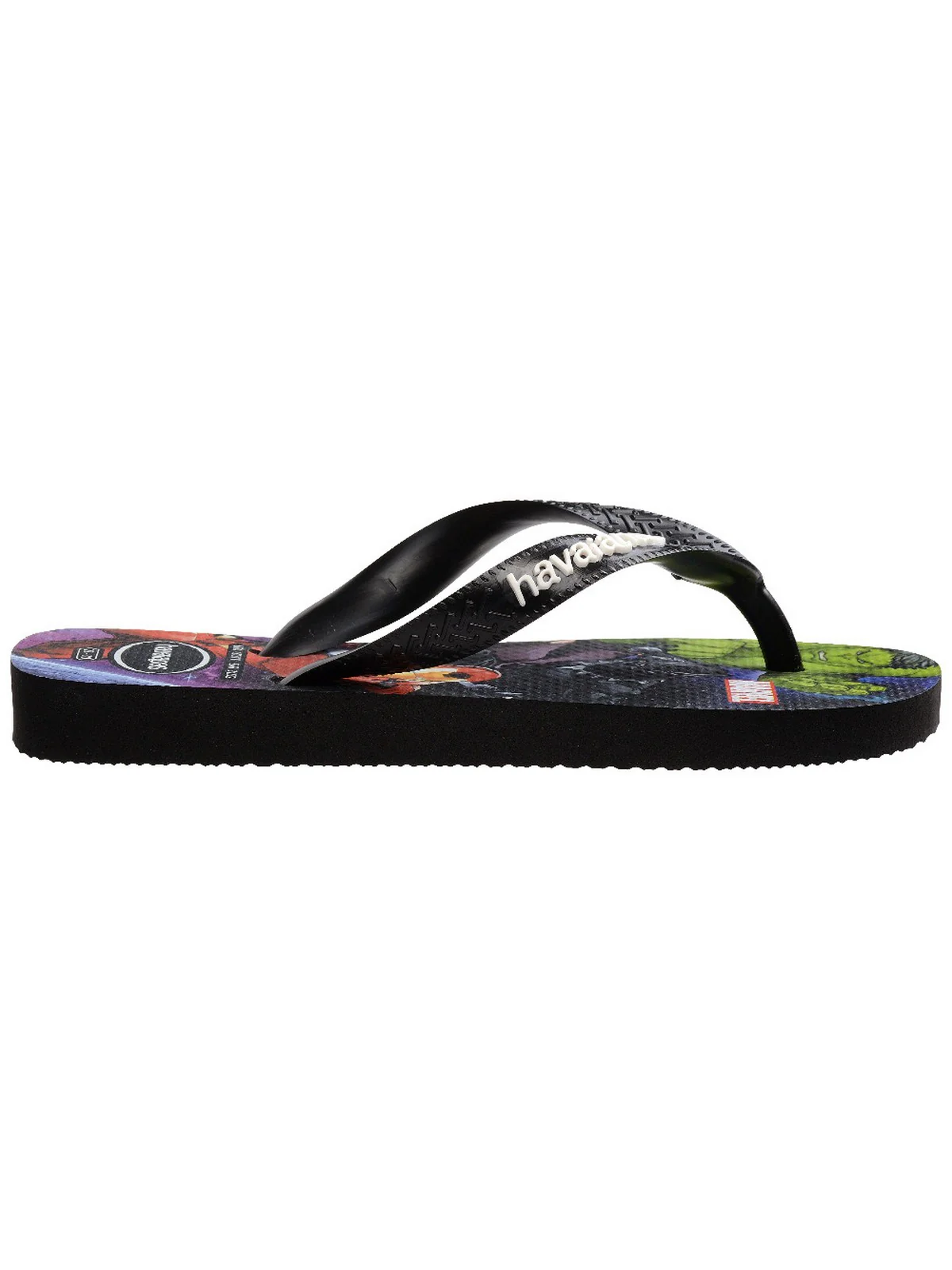 HAVAIANAS Infradito Bambini e ragazzi Hav. Kids top marvel 4148300.0090 Nero - Image 5