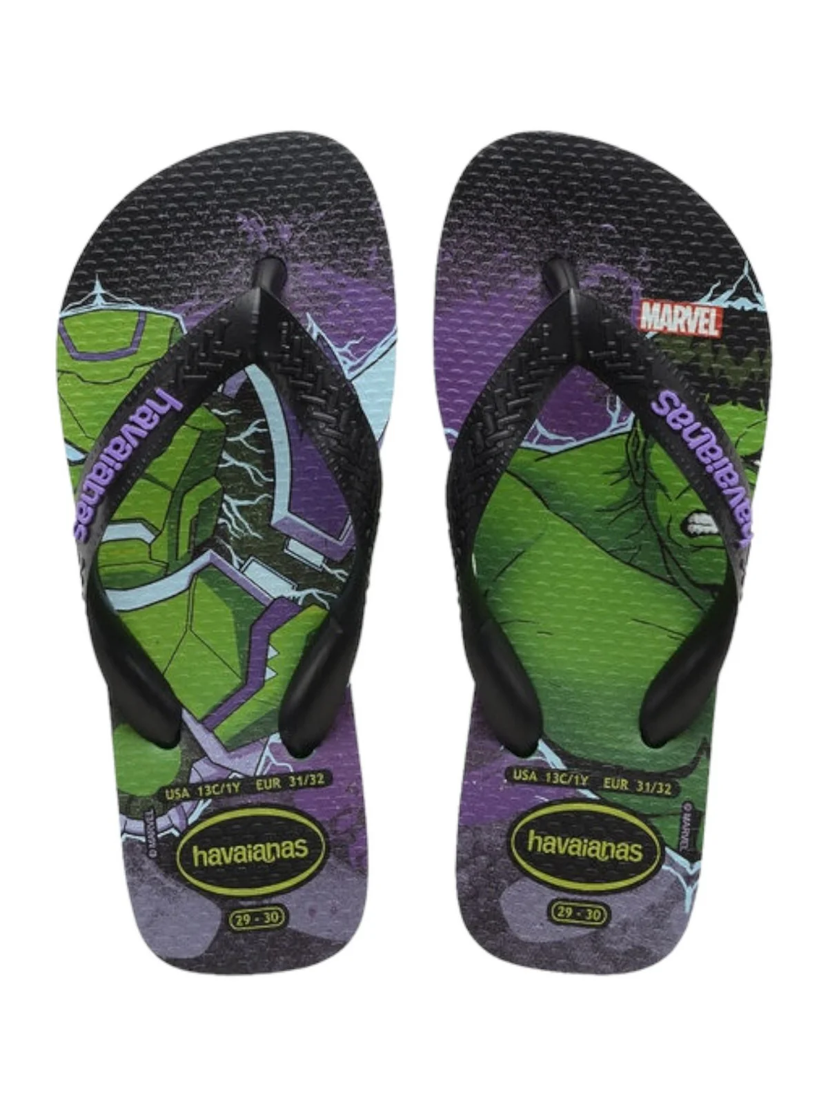 HAVAIANAS Infradito Bambini e ragazzi Hav. Kids Top Marvel Ii 4148300.2703 Verde - Image 5
