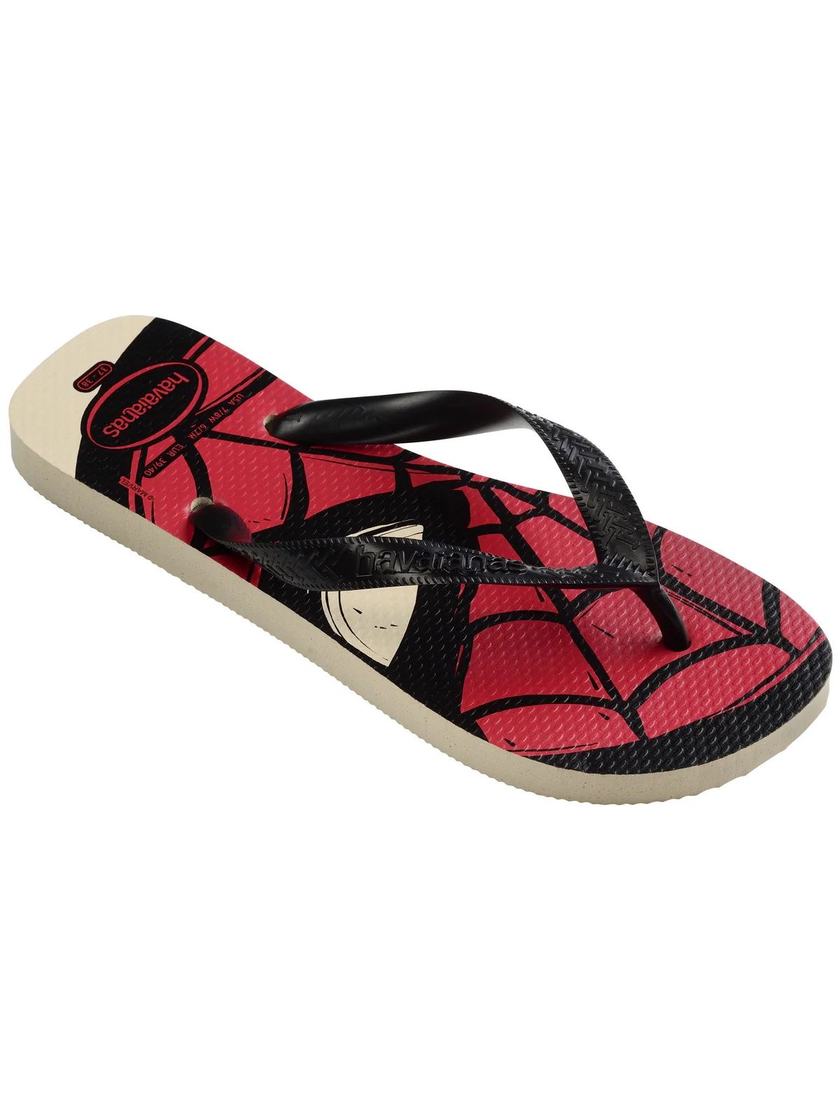 HAVAIANAS Infradito Bambini e ragazzi Hav. Top Marvel Logomania 4146953.0121 Beige - Image 2