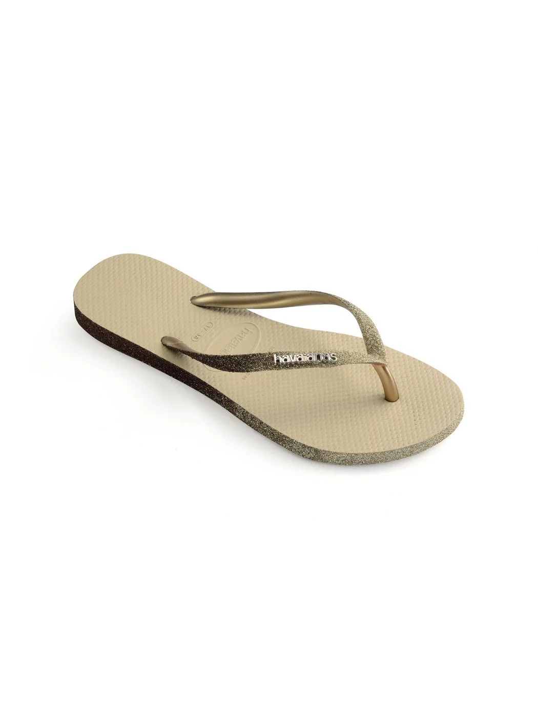HAVAIANAS Infradito Donna SLIM SPARKLE ME FC 4146093.0154 Beige - Image 3