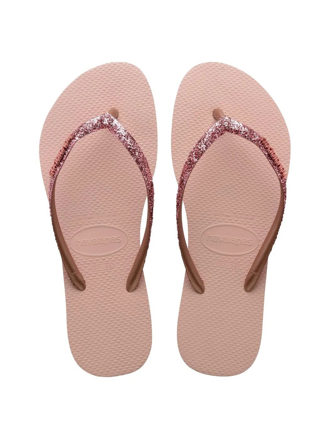 HAVAIANAS Infradito Donna Hav. Slim Glitter II 4146975.3606 Rosa - Image 5
