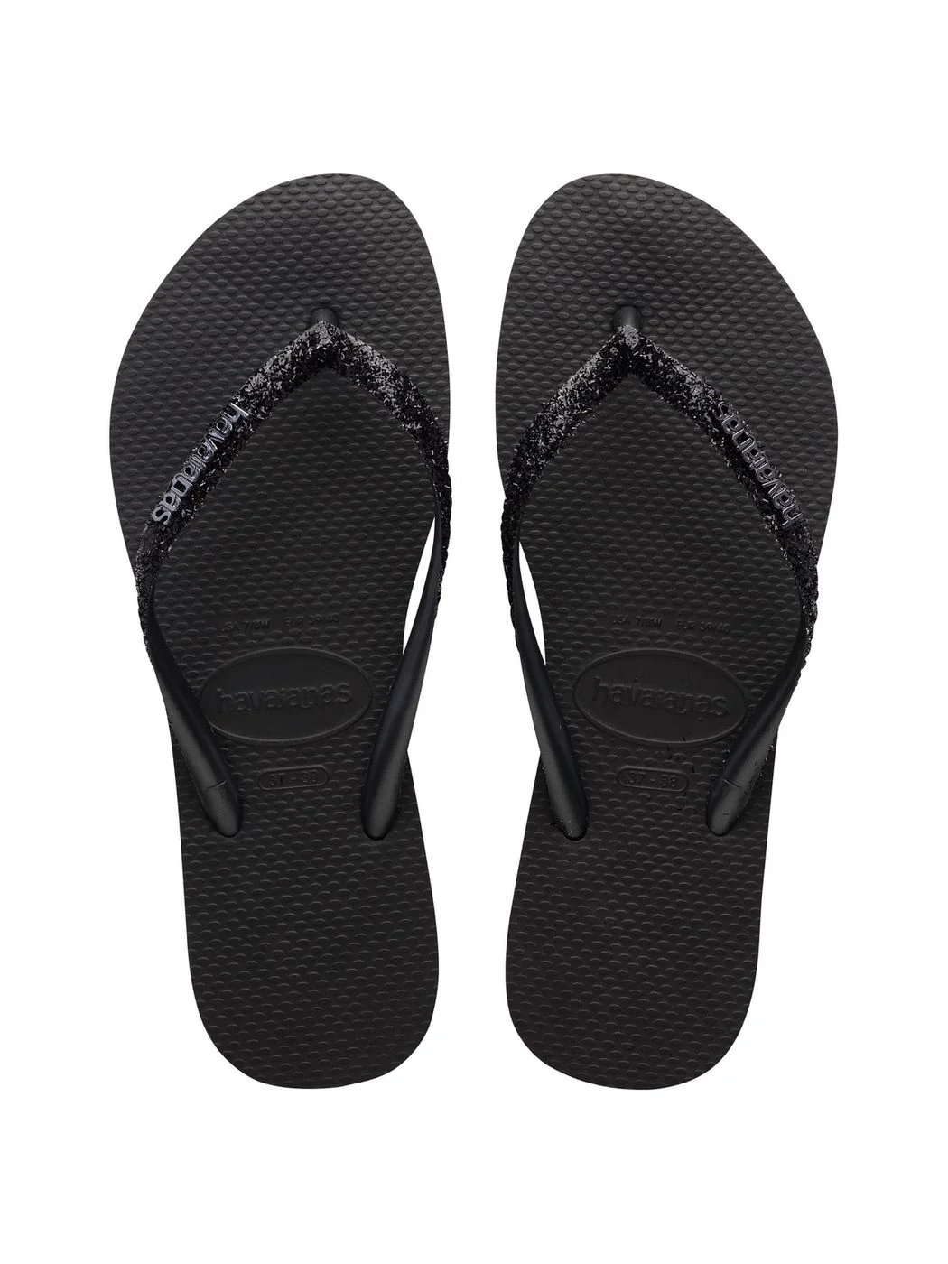 HAVAIANAS Infradito Donna Hav. Slim Glitter II 4146975.4057 Nero - Image 6
