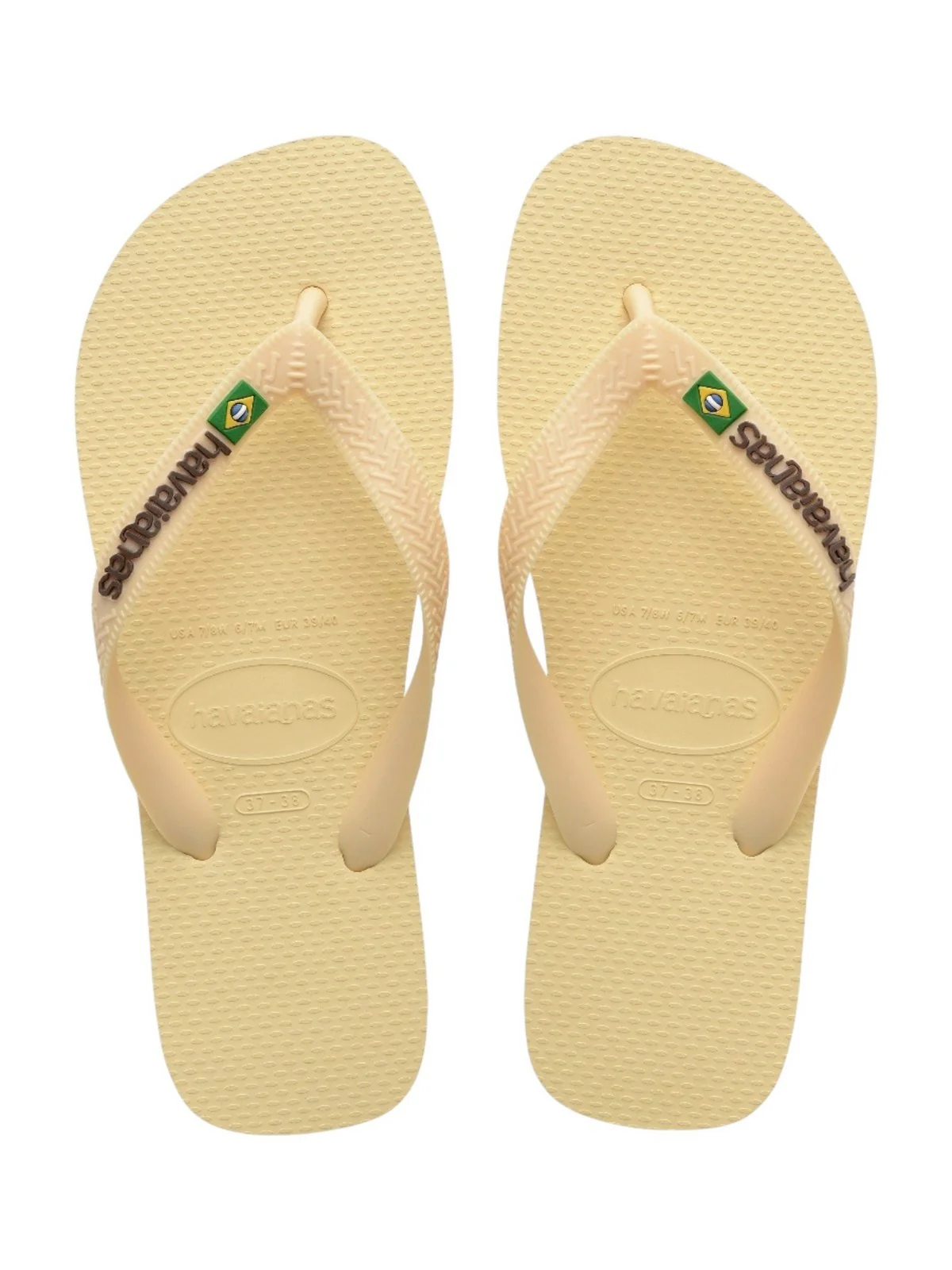 HAVAIANAS Infradito Donna Hav. Basil logo 4110850.9256 Beige
