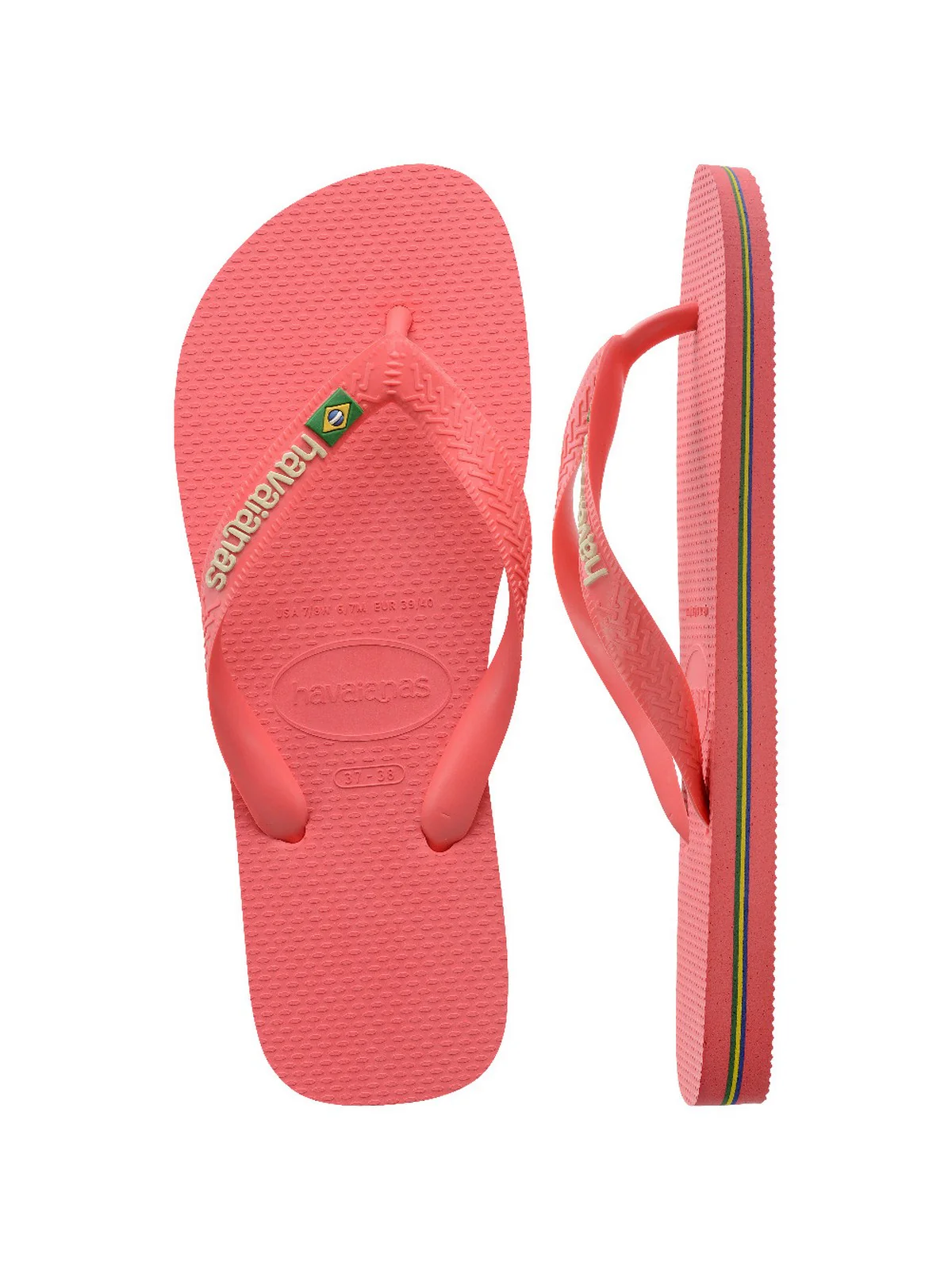 HAVAIANAS Infradito Donna Hav. Basil logo 4110850.9260 Rosso - Image 6