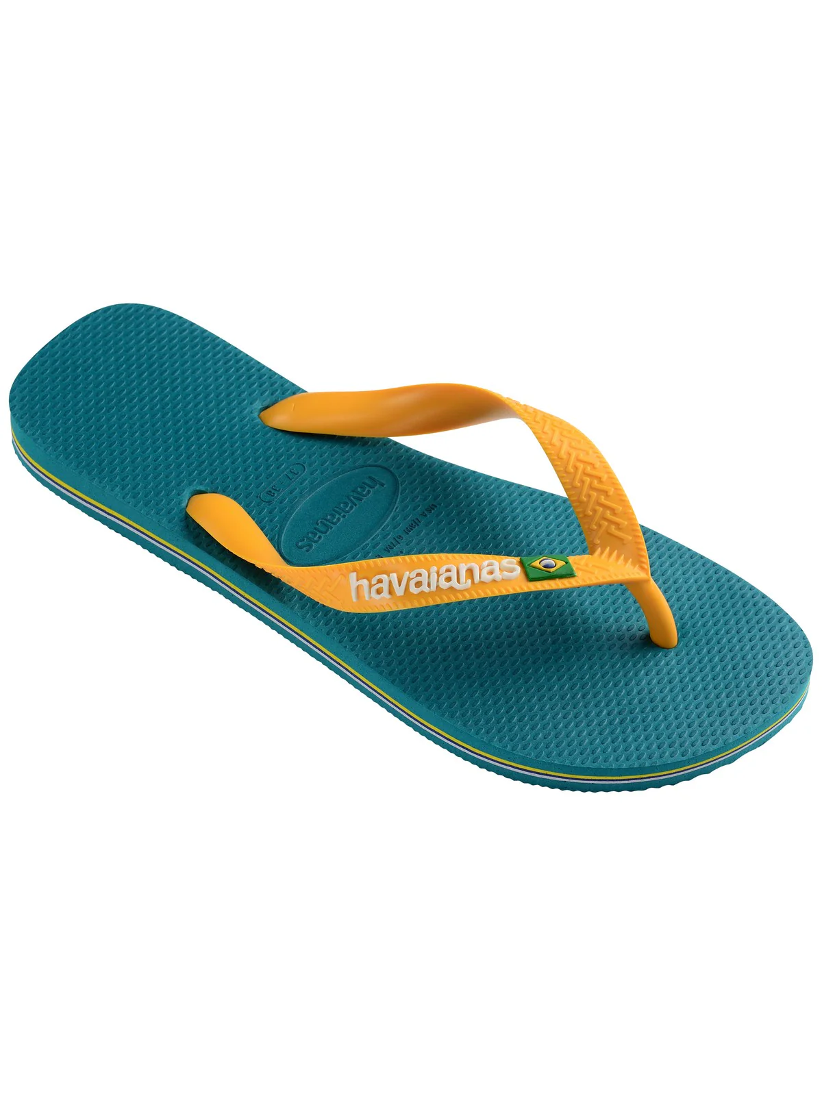 HAVAIANAS Infradito Donna Hav. Brasil logo 4110850.1832 Verde - Image 2