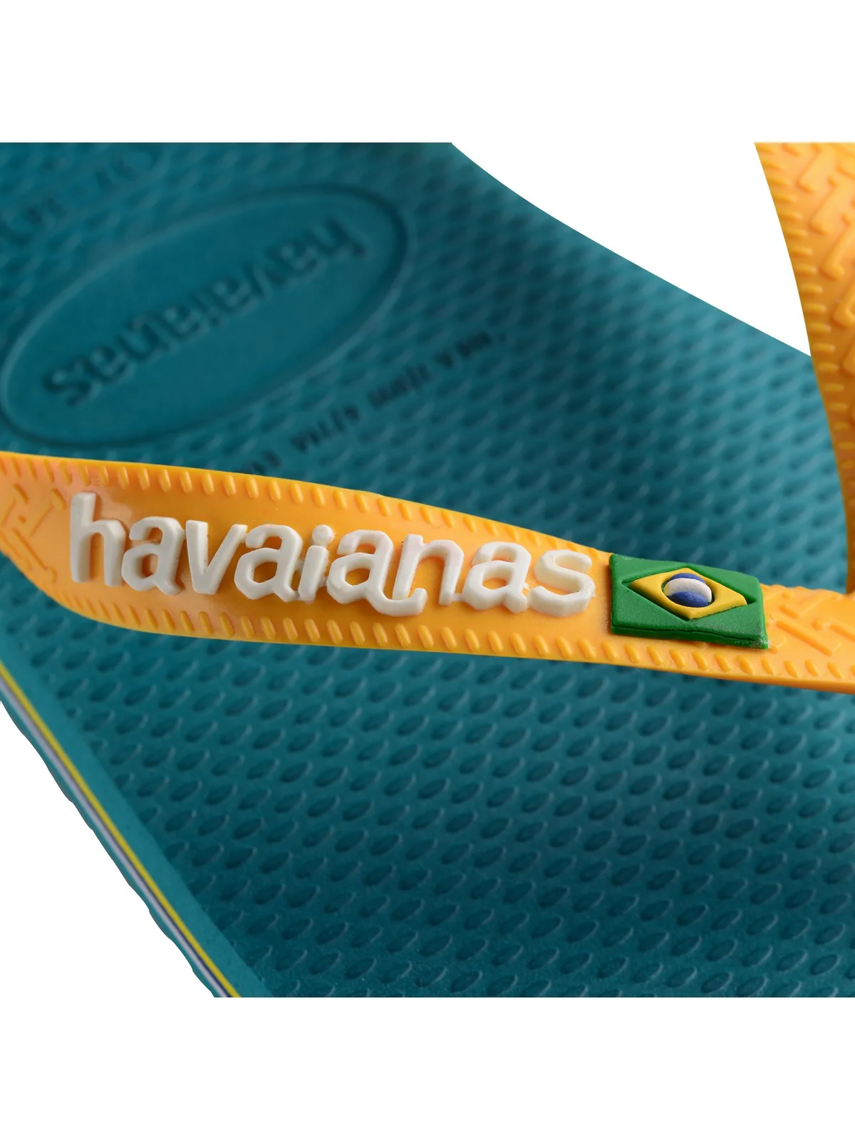 HAVAIANAS Infradito Donna Hav. Brasil logo 4110850.1832 Verde - Image 4