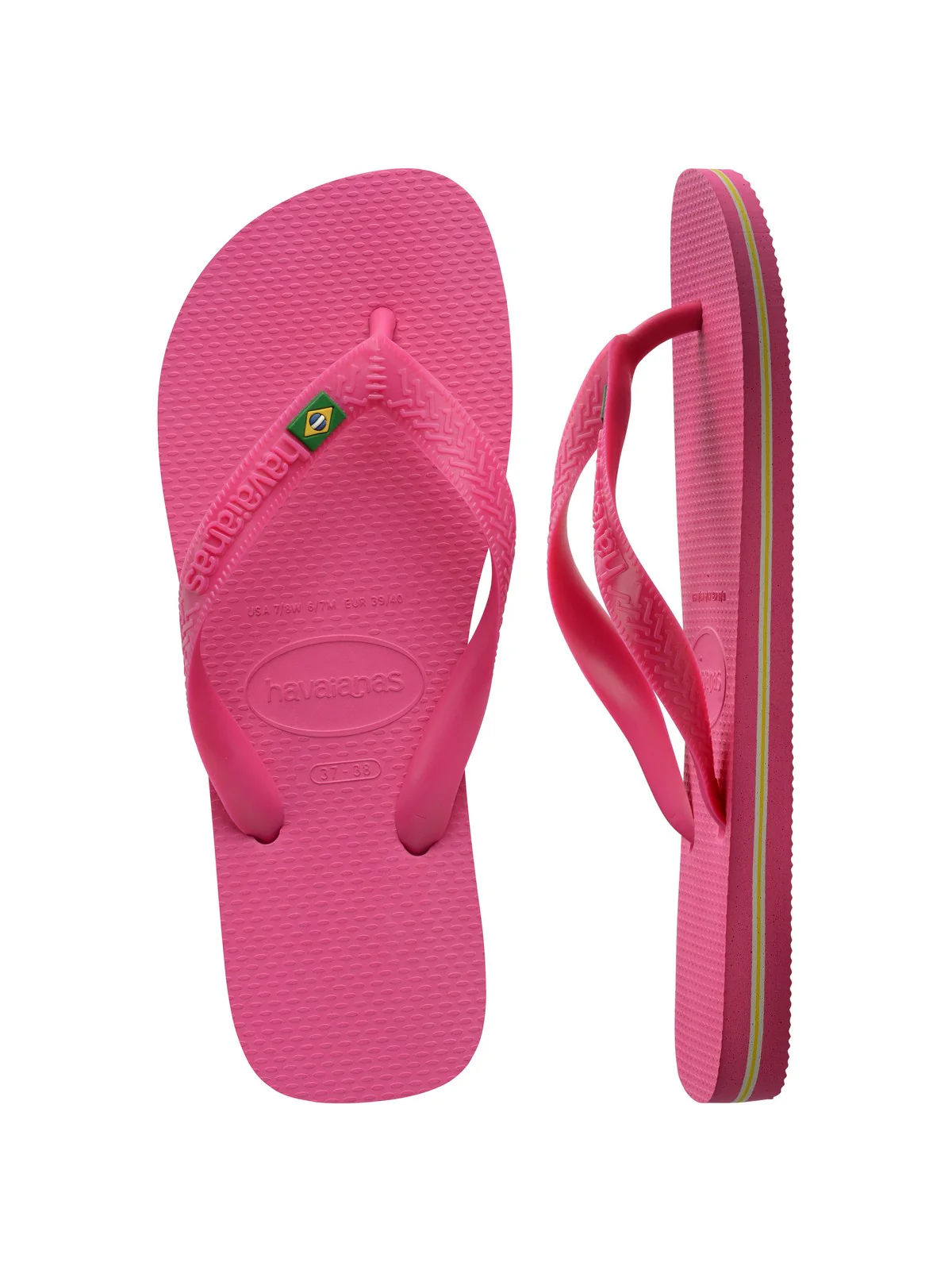 HAVAIANAS Infradito Donna Hav. Brasil Pin 4000032.6002 Rosa - Image 4
