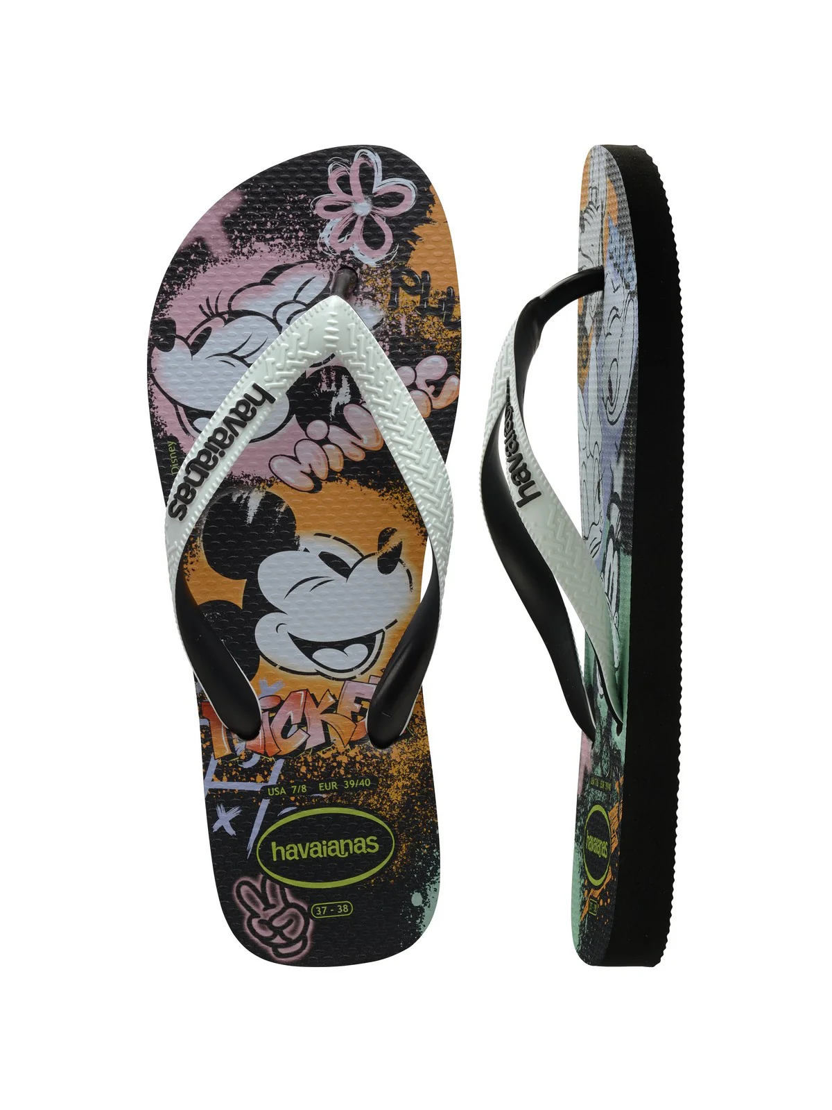 HAVAIANAS Infradito Donna Hav. Disney Stylish 4123500.4747 Nero - Image 3