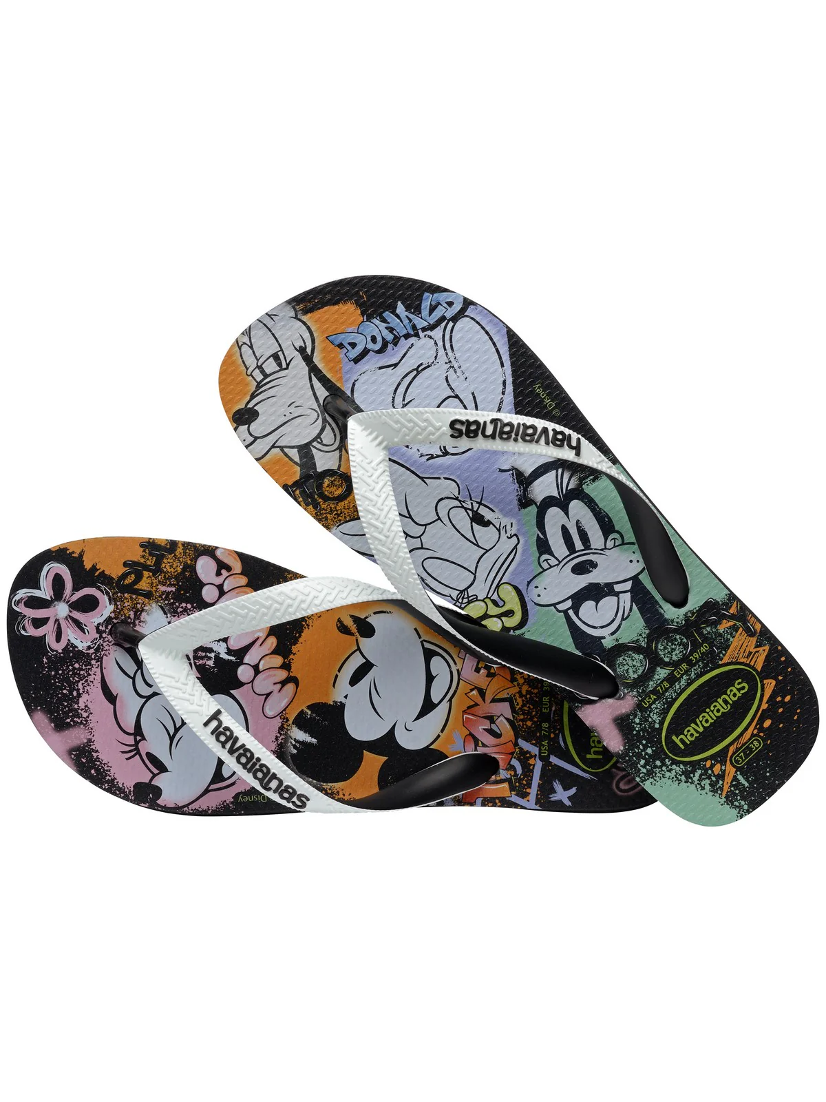 HAVAIANAS Infradito Donna Hav. Disney Stylish 4123500.4747 Nero - Image 4