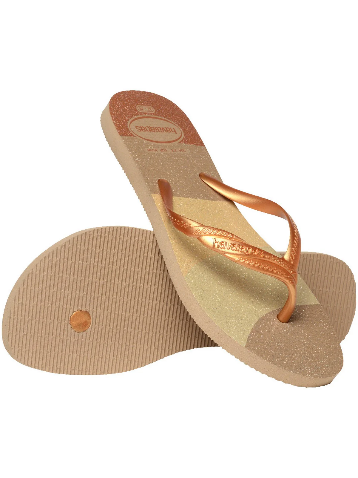 HAVAIANAS Infradito Donna Hav. Fantasy gloss 4145643.0121 BEIGE - Image 4
