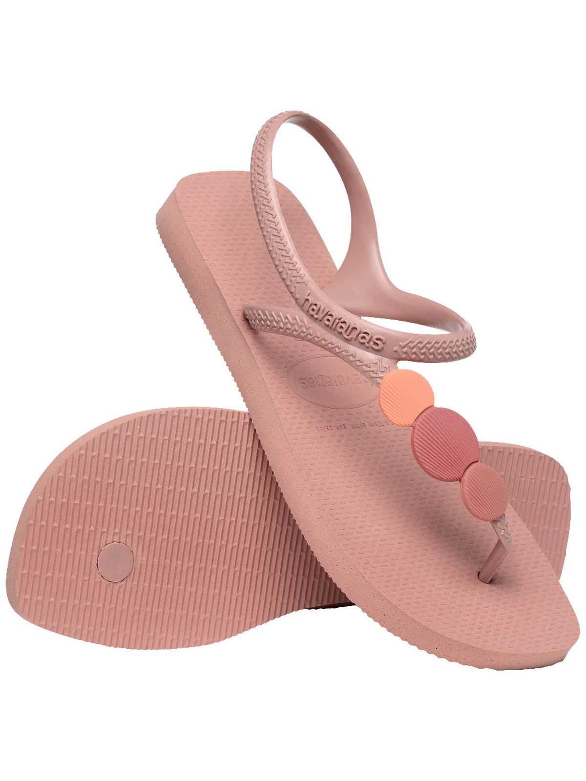 HAVAIANAS Infradito Donna Hav. Flash Urban Plus 4144382.1437 ROSE CROCUS/ROSE RETRO/PINK - Image 3