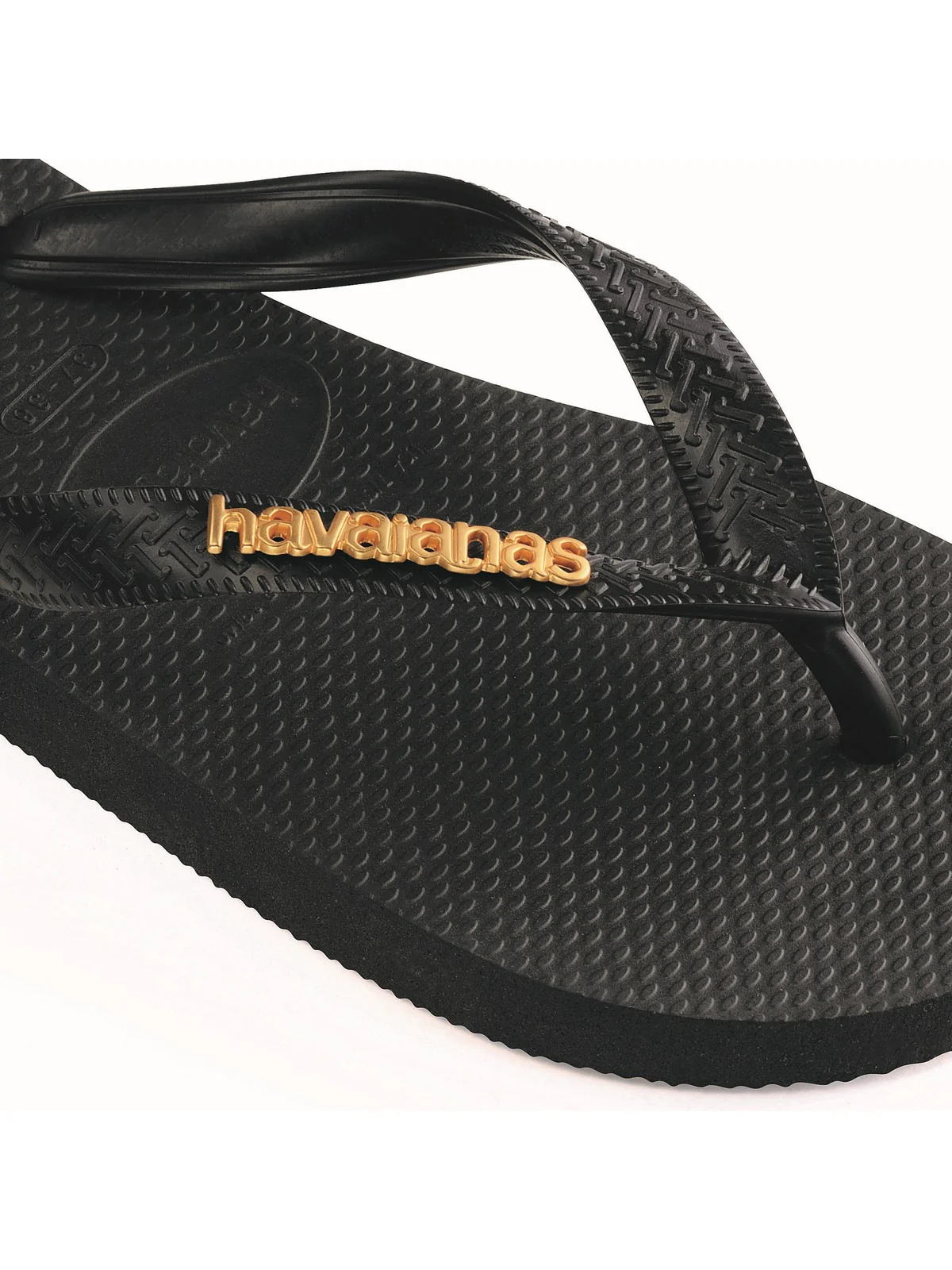 HAVAIANAS Infradito Donna Hav. Logo metallic 4127244.1069 Nero - Image 5