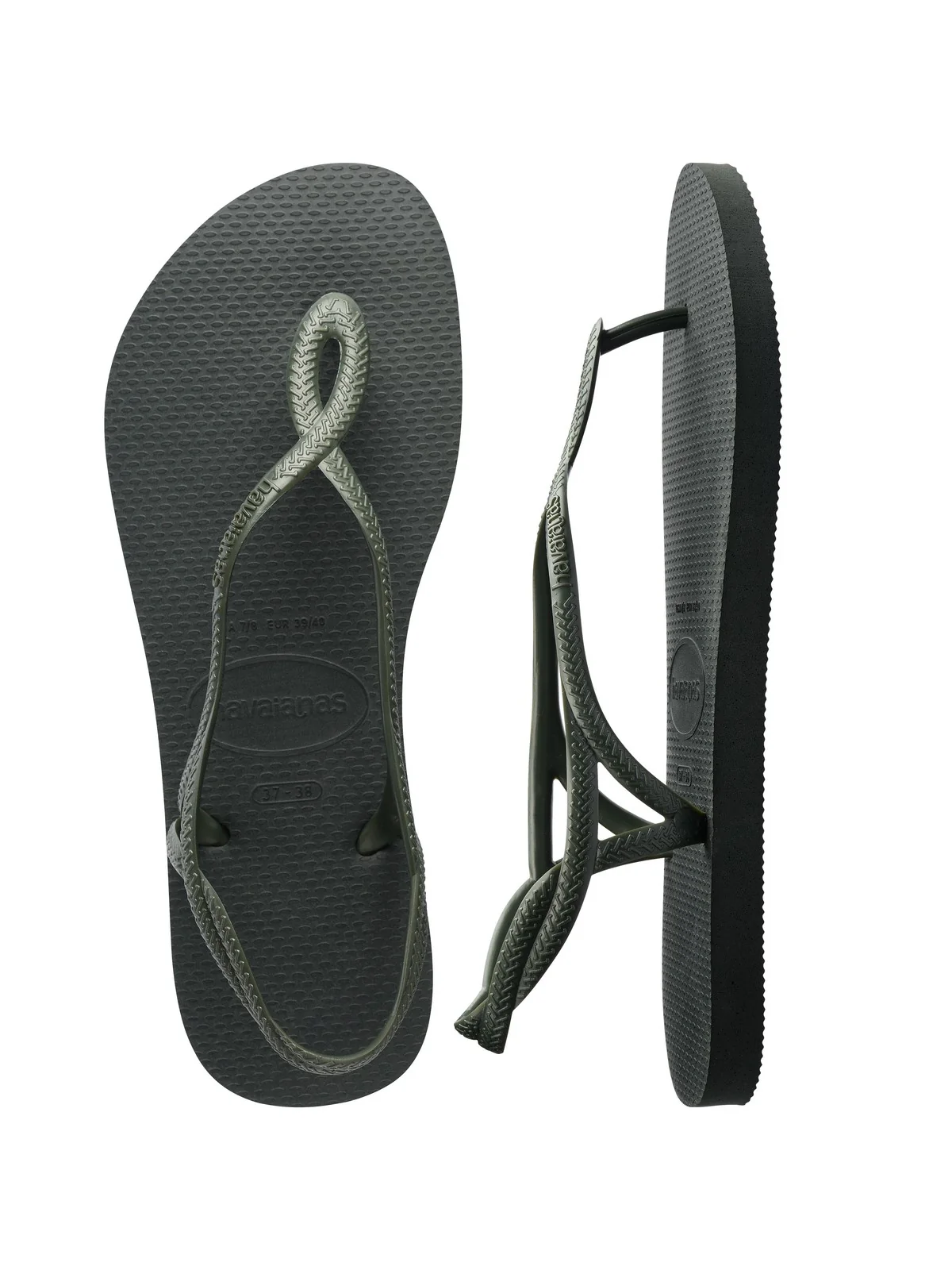 HAVAIANAS Infradito Donna Hav. Luna 4129697.4896 Verde - Image 6