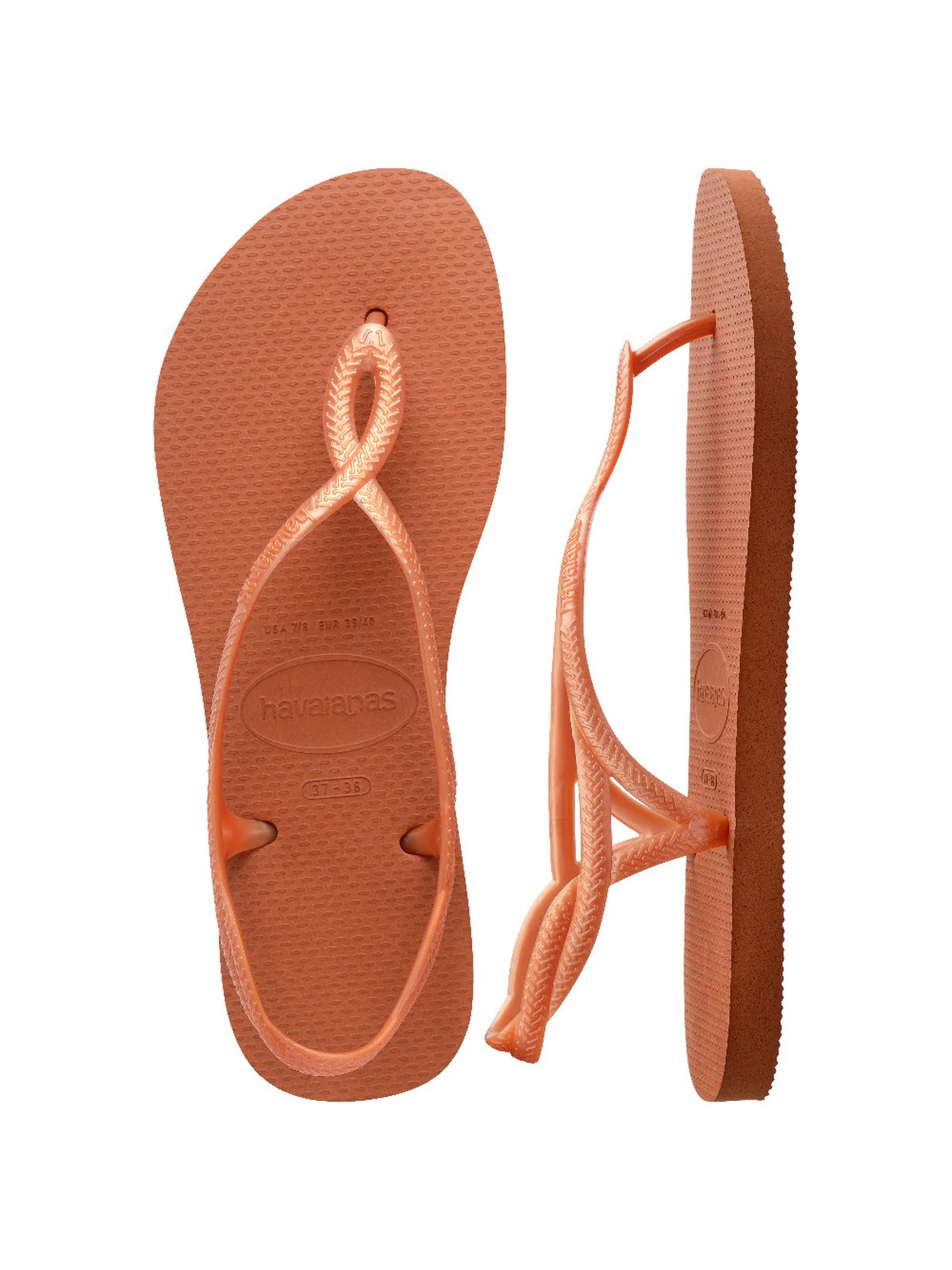 HAVAIANAS Infradito Donna Hav. Luna 4129697.4919 Arancione - Image 6