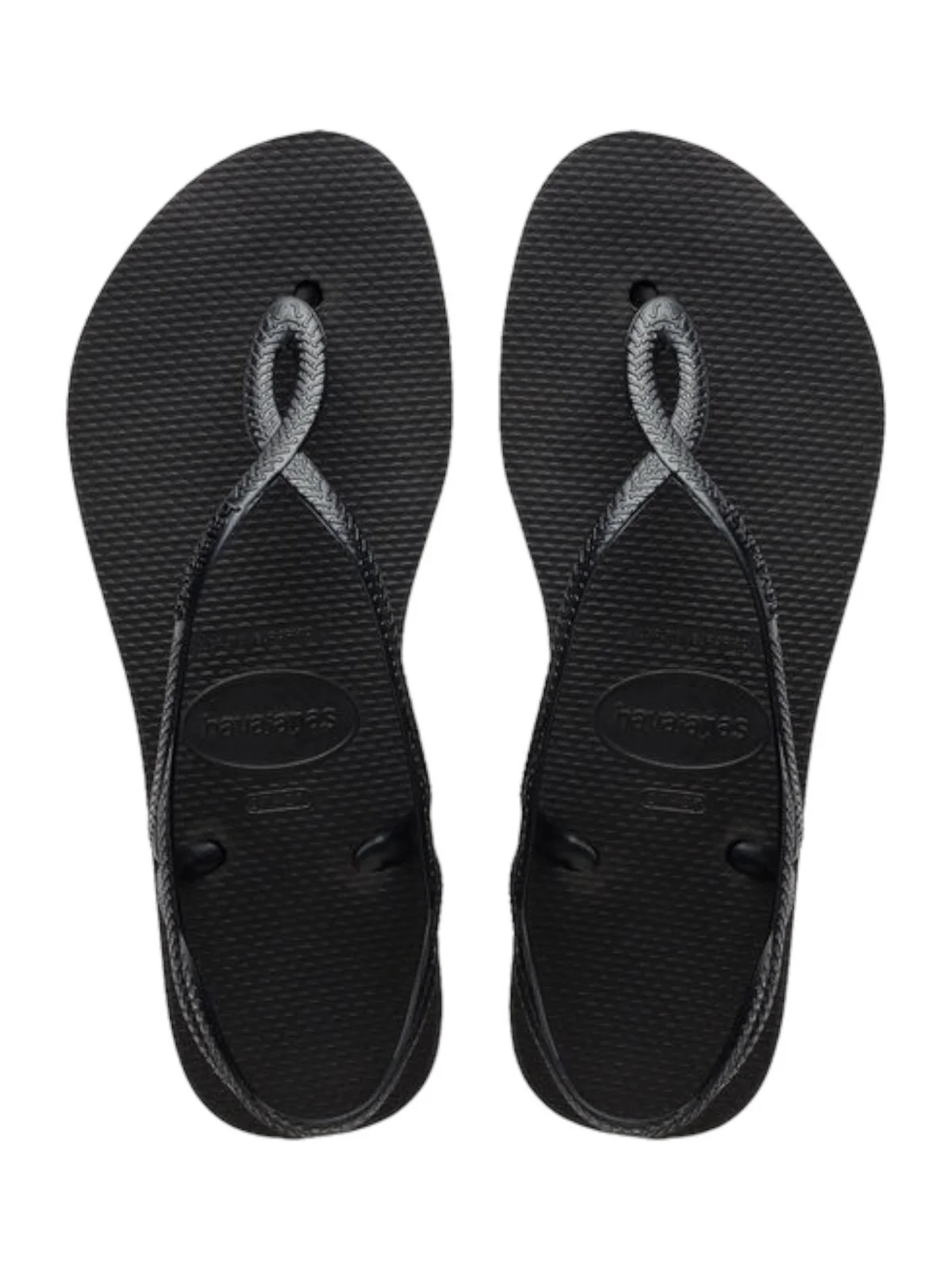 HAVAIANAS Infradito Donna Hav. Luna Flatform 4148600.0090 Nero - Image 5