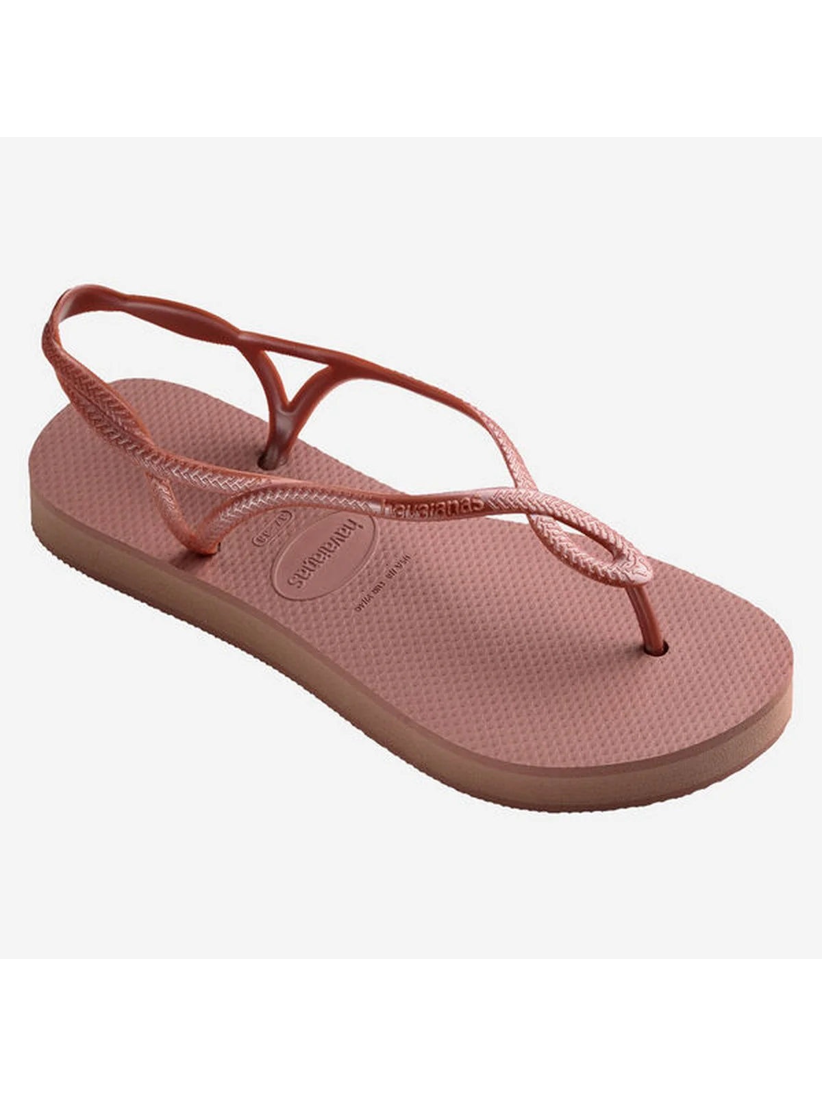 HAVAIANAS Infradito Donna Hav. Luna Flatform 4148600.3544 Rosa - Image 4