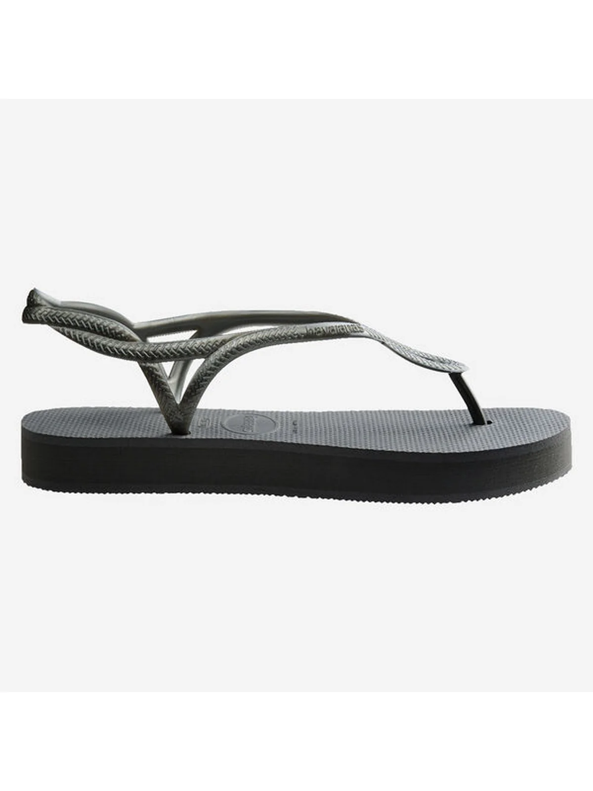 HAVAIANAS Infradito Donna Hav. Luna Flatform 4148600.5178 GREY STEEL - Image 2