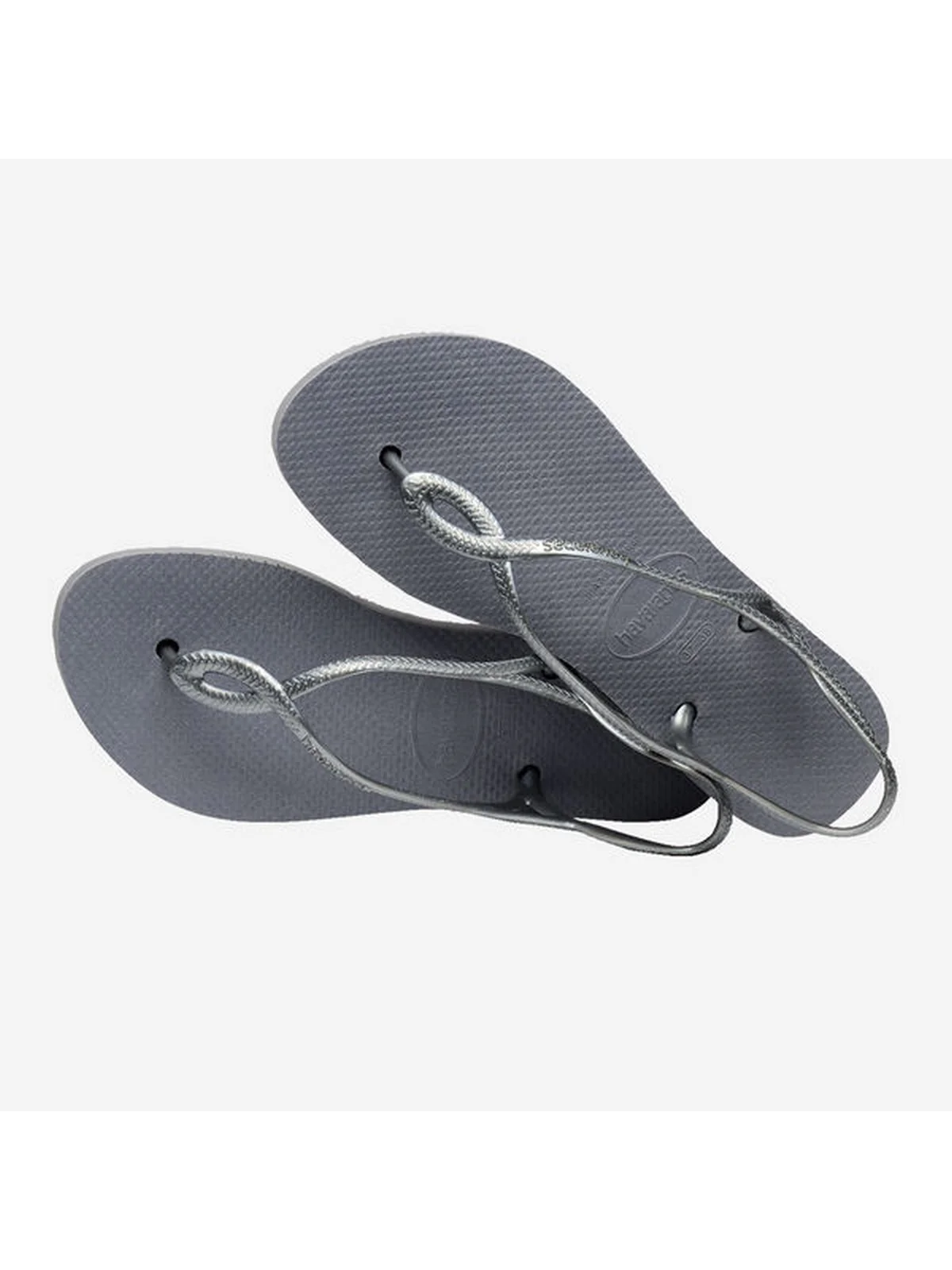 HAVAIANAS Infradito Donna Hav. Luna Flatform 4148600.5178 GREY STEEL - Image 4