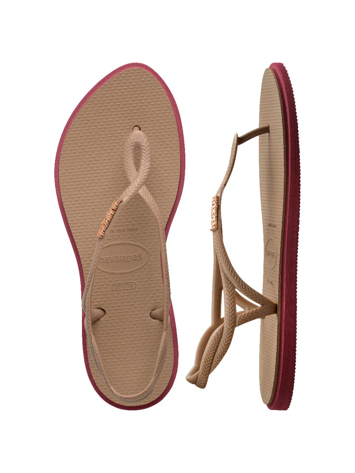 HAVAIANAS Infradito Donna Hav. Luna point 4149921.3581 Rosa - Image 2