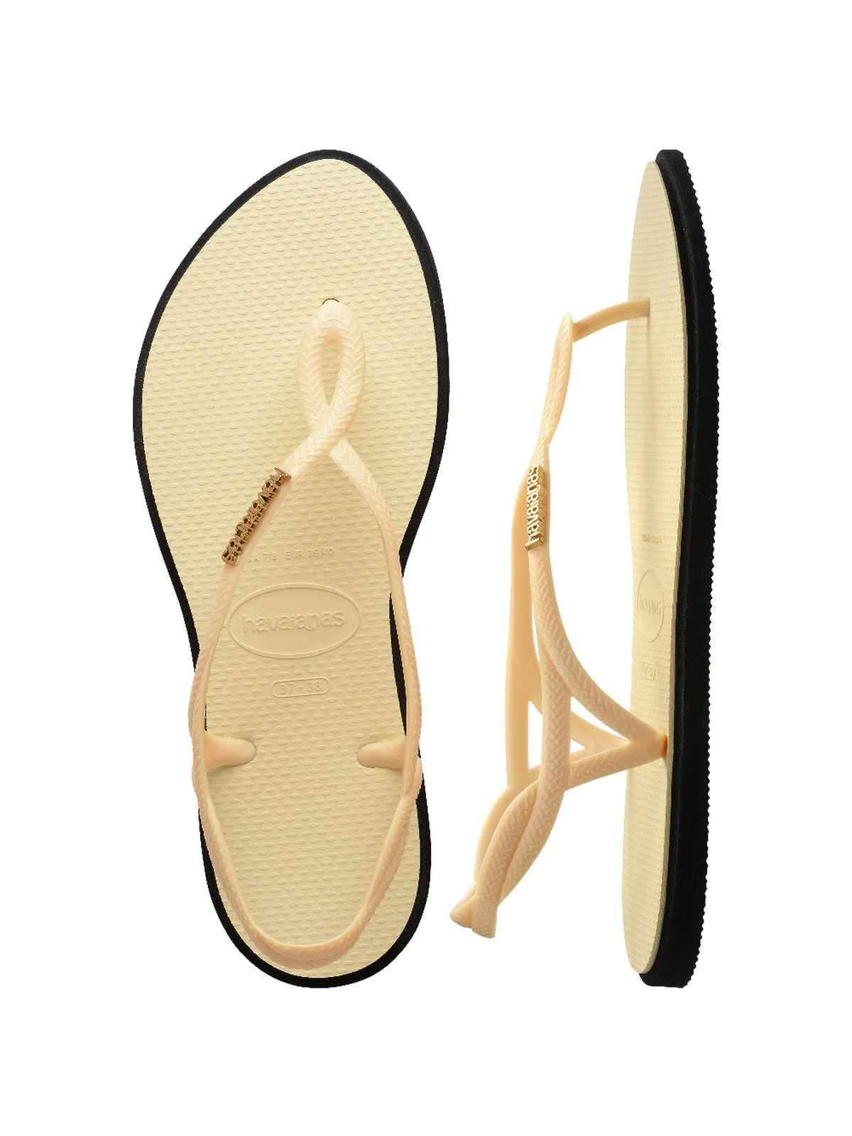 HAVAIANAS Infradito Donna Hav. Luna point 4149921.9256 Beige - Image 5