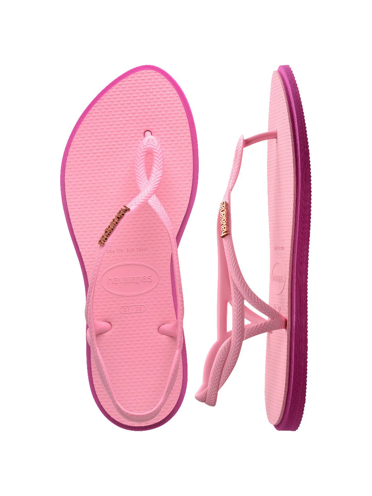 HAVAIANAS Infradito Donna Hav. Luna point 4149921.9321 Rosa - Image 2