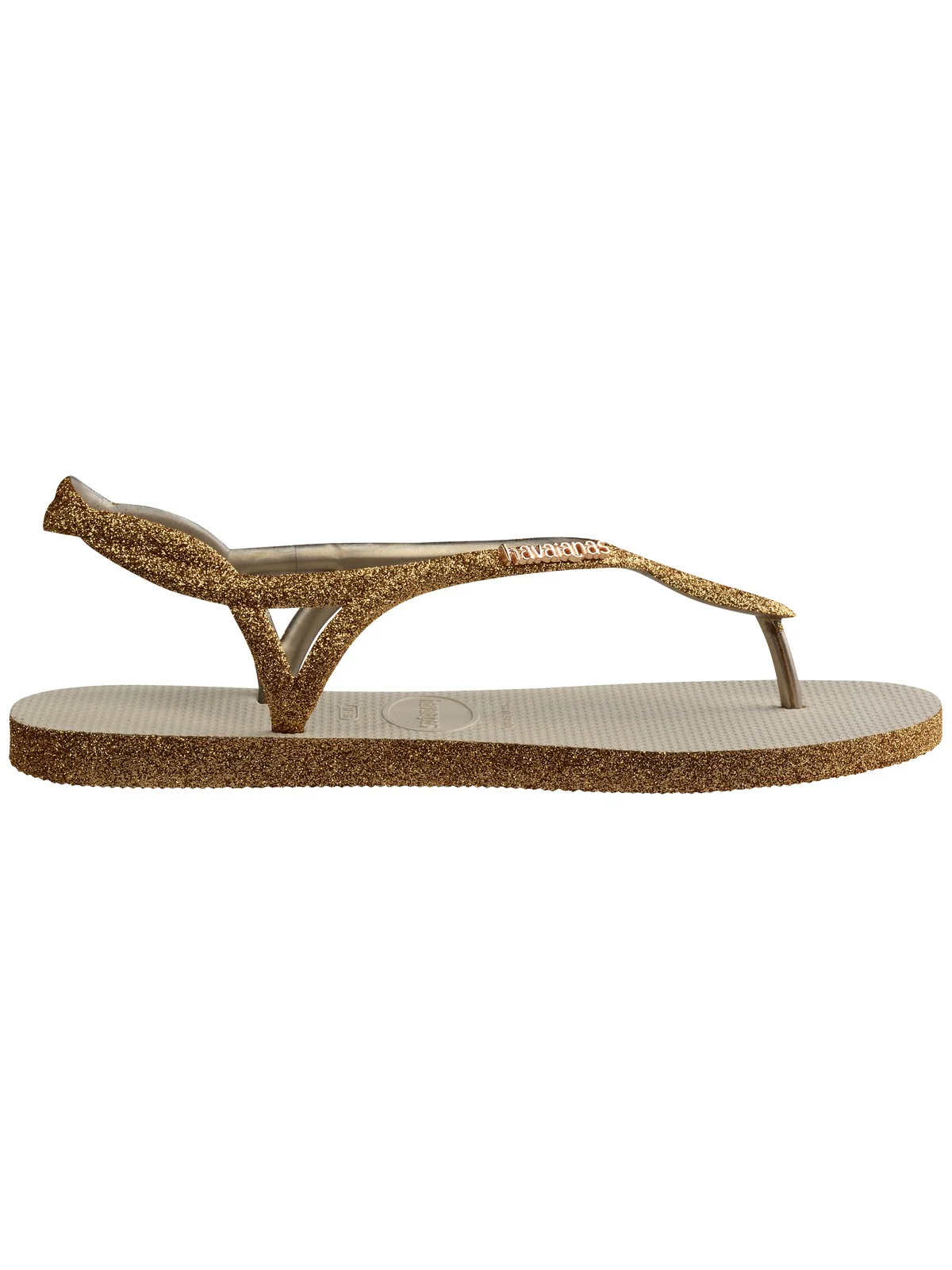 HAVAIANAS Infradito Donna Hav. Luna Sparkle 4148065.0121 Beige - Image 3