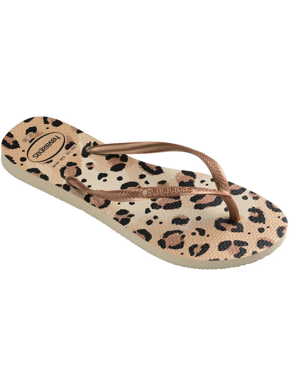 HAVAIANAS Infradito Donna Hav. Slim animals 4103352.6516 Beige - Image 3
