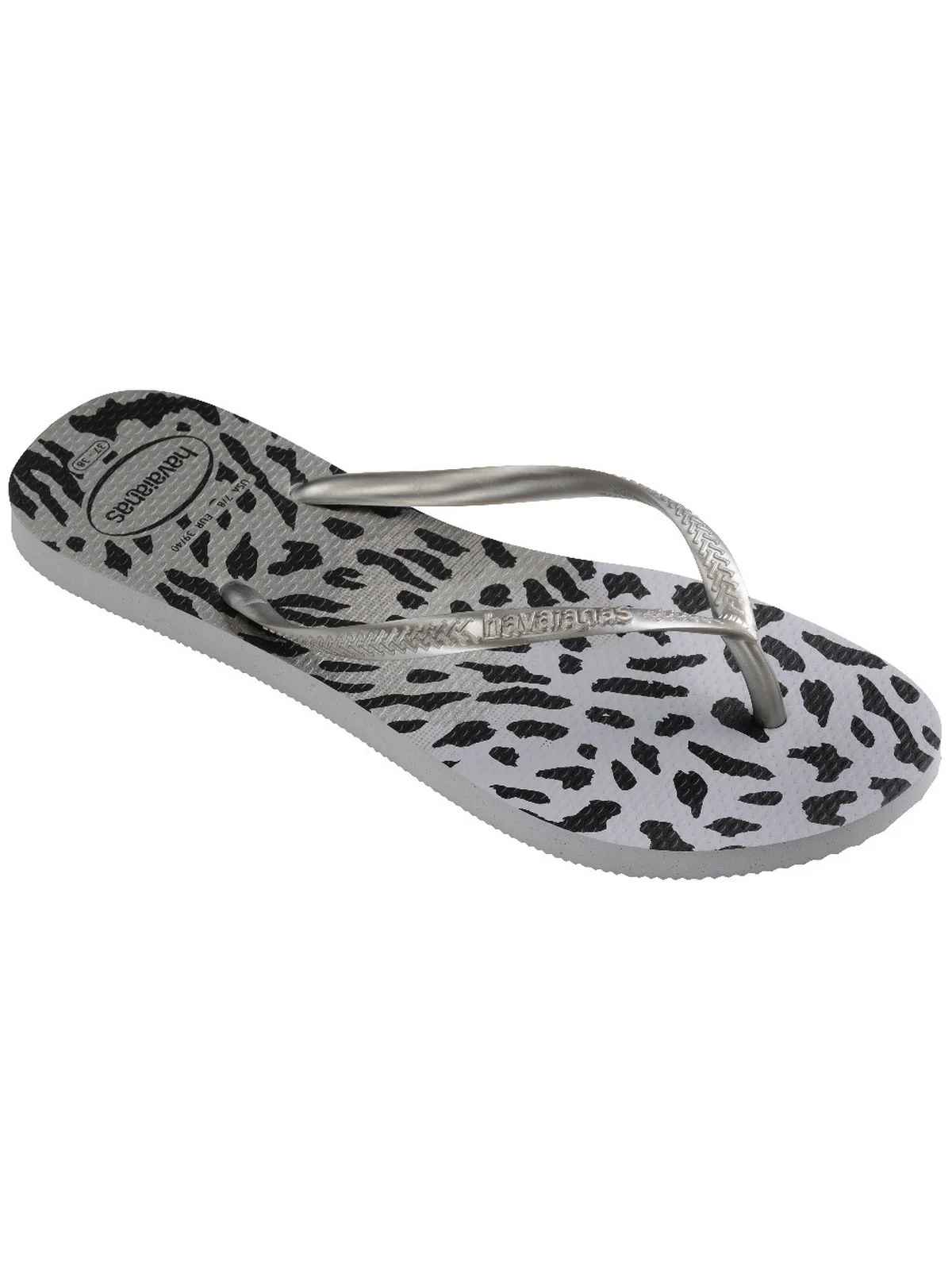HAVAIANAS Infradito Donna Hav. Slim animals 4103352.9320 Grigio - Image 2