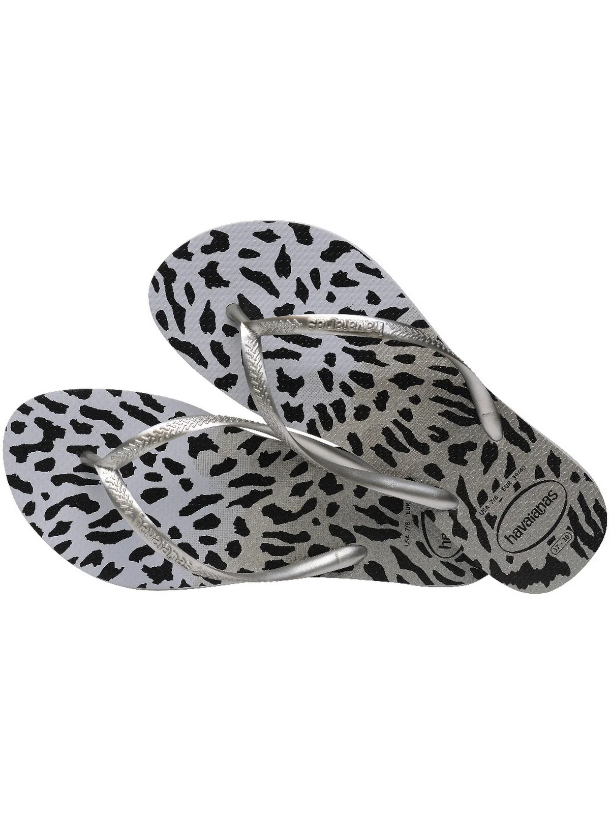 HAVAIANAS Infradito Donna Hav. Slim animals 4103352.9320 Grigio - Image 3