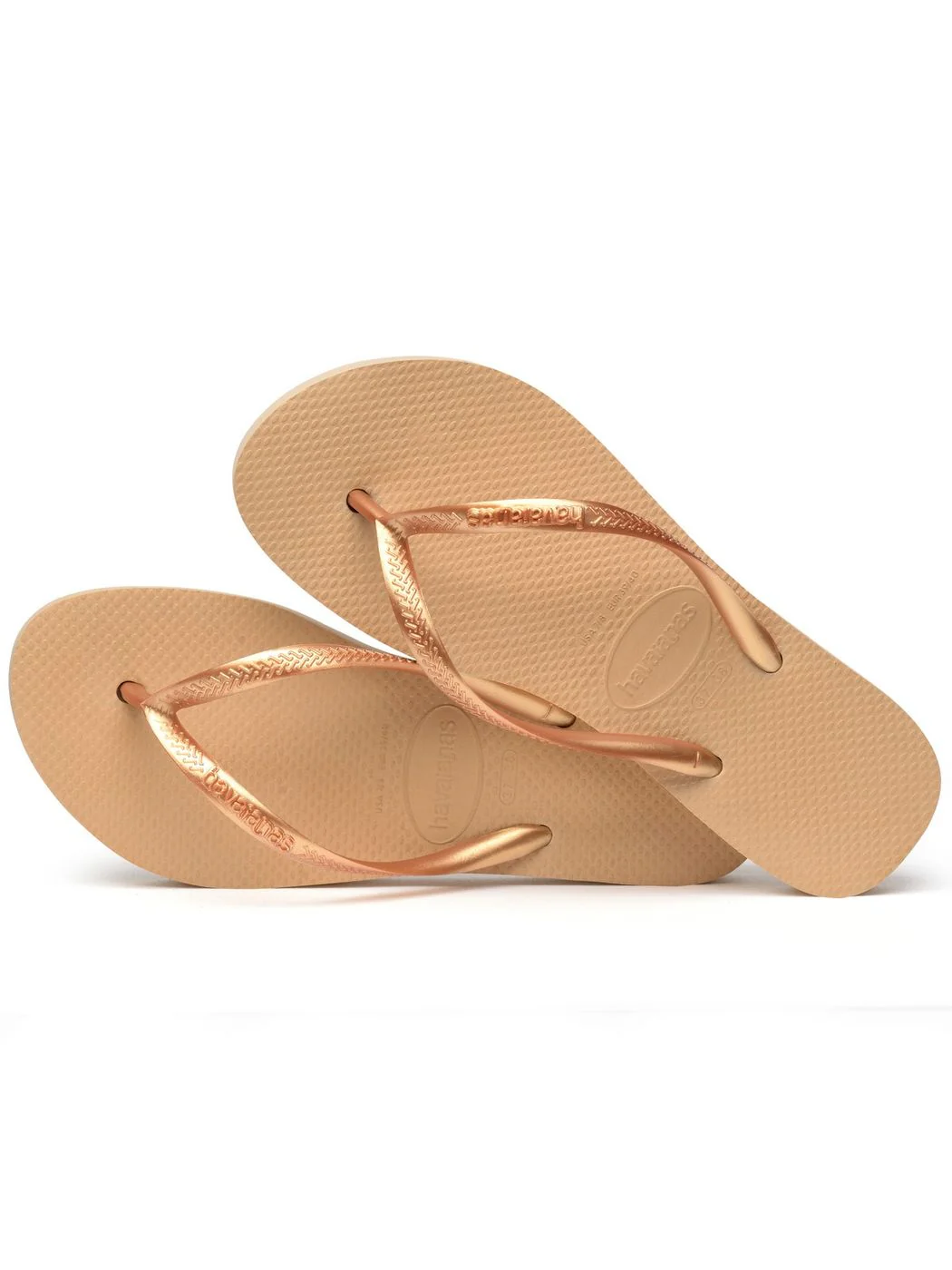 HAVAIANAS Infradito Donna Hav. Slim flatform 4144537.0570 Oro - Image 4
