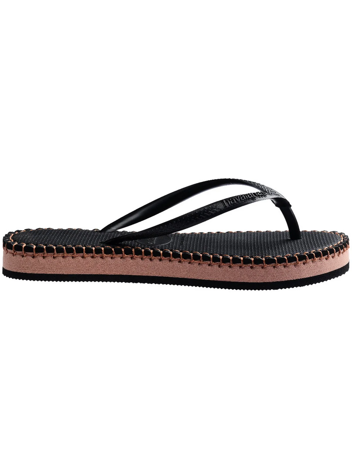 HAVAIANAS Infradito Donna Hav. Slim flatform loop 4149928.0090 Nero - Image 2