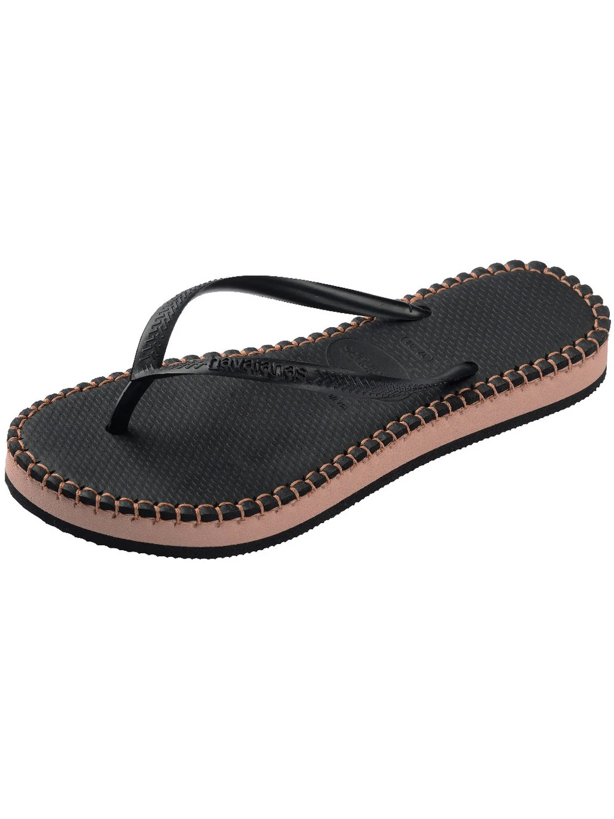 HAVAIANAS Infradito Donna Hav. Slim flatform loop 4149928.0090 Nero - Image 5