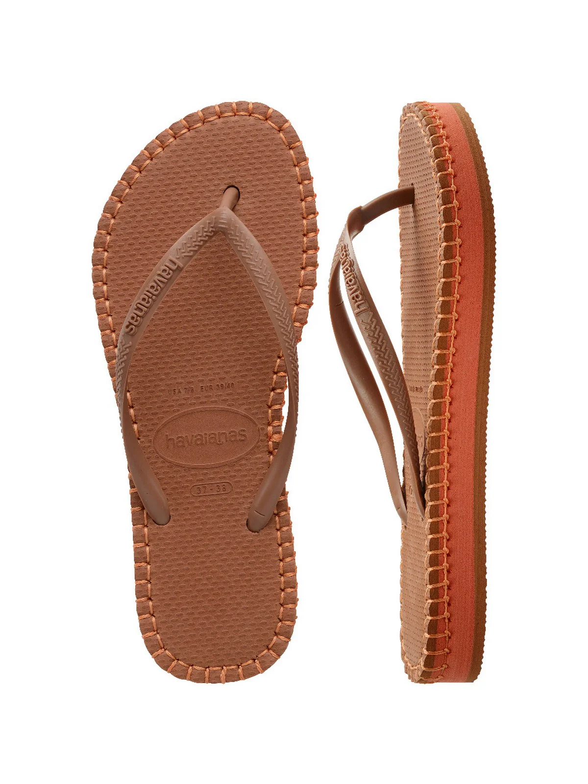 HAVAIANAS Infradito Donna Hav. Slim flatform loop 4149928.1976 Rosso - Image 2