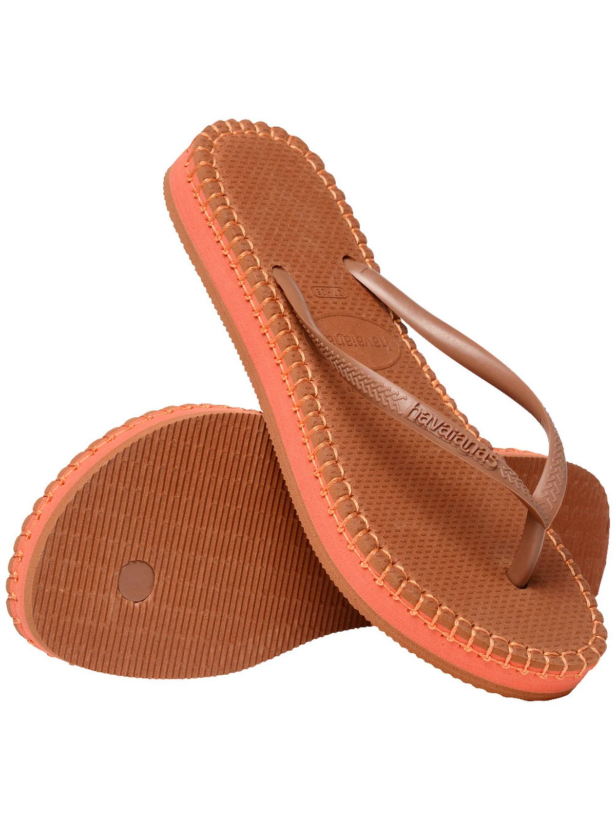 HAVAIANAS Infradito Donna Hav. Slim flatform loop 4149928.1976 Rosso - Image 3