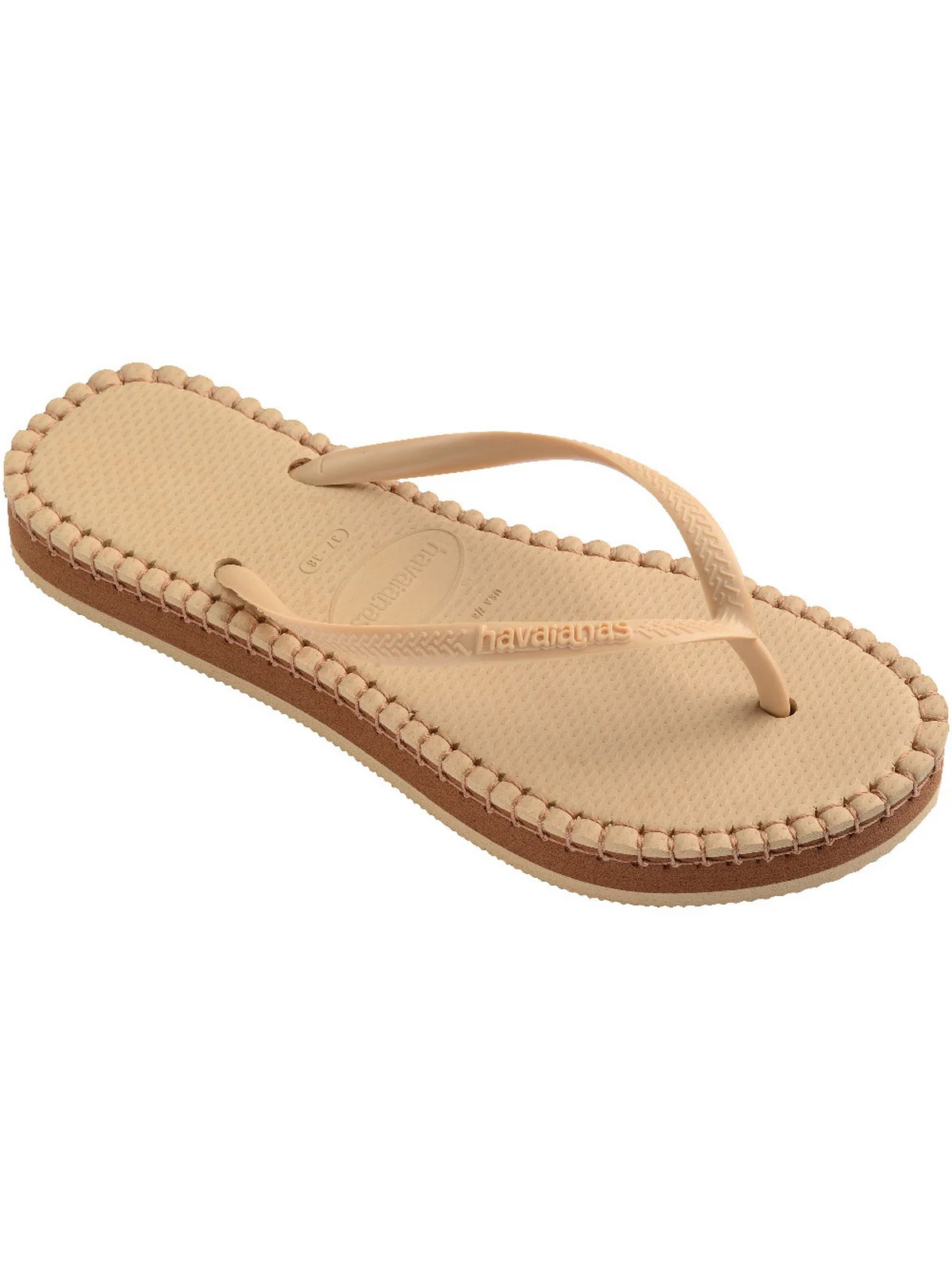 HAVAIANAS Infradito Donna Hav. Slim flatform loop 4149928.8858 Oro - Image 4