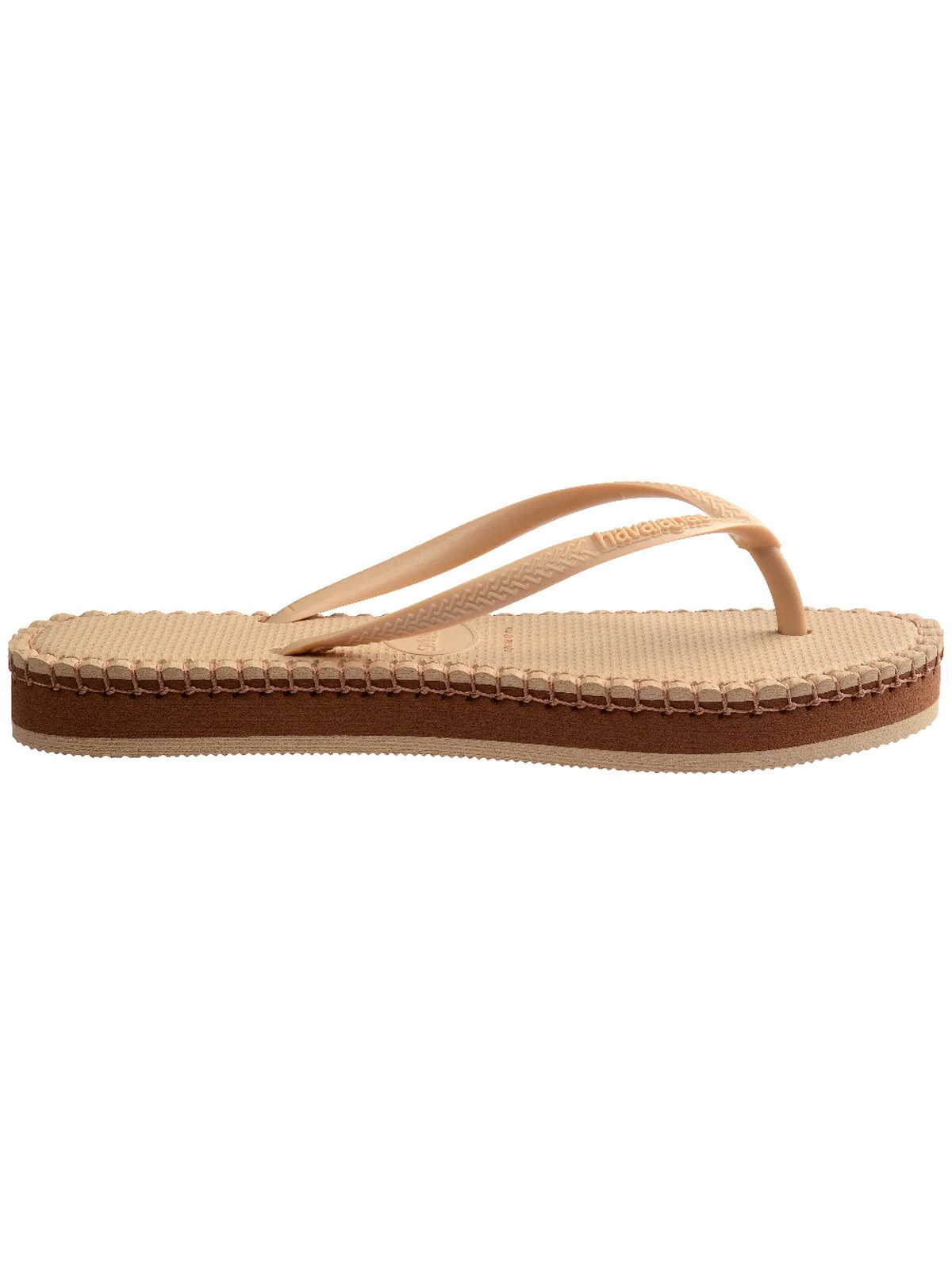 HAVAIANAS Infradito Donna Hav. Slim flatform loop 4149928.8858 Oro - Image 5